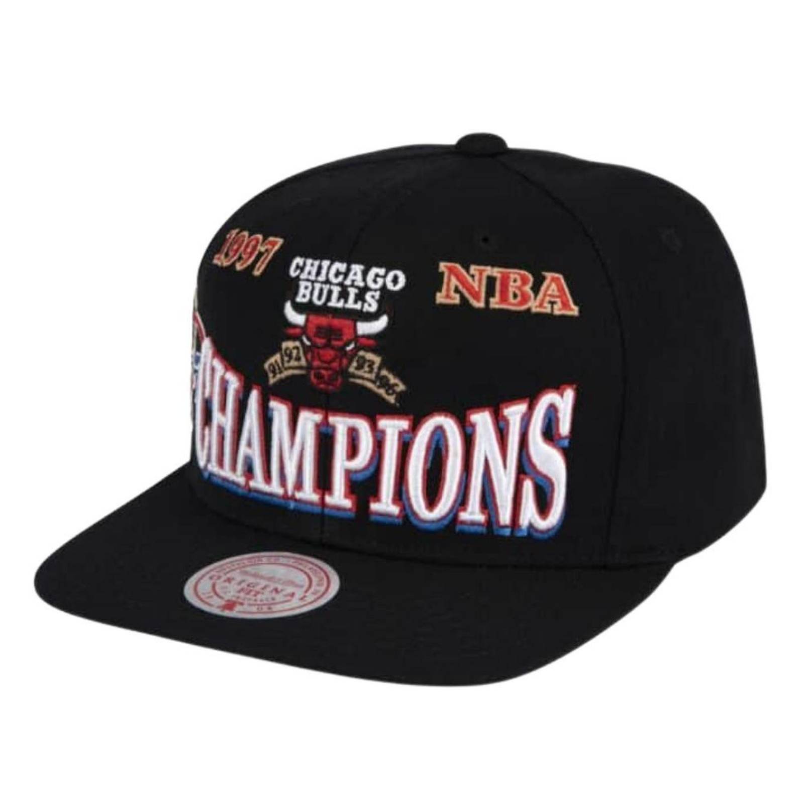 Gorra Mitchell & Ness 97 Champions Chicago Bulls Hombre 