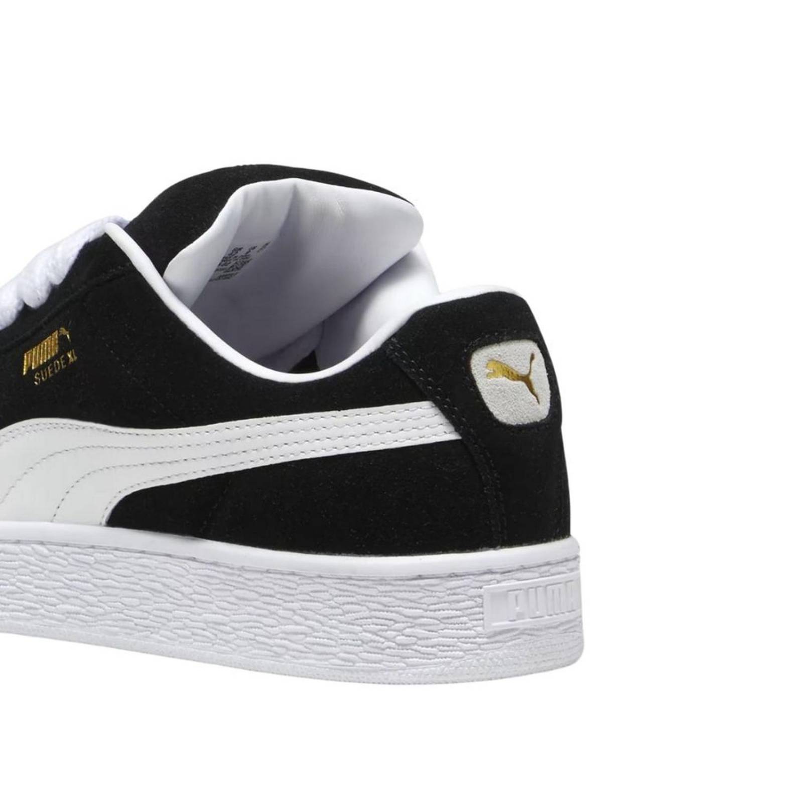Tenis Puma Suede XL Negro Unisex Casual Elegante 
