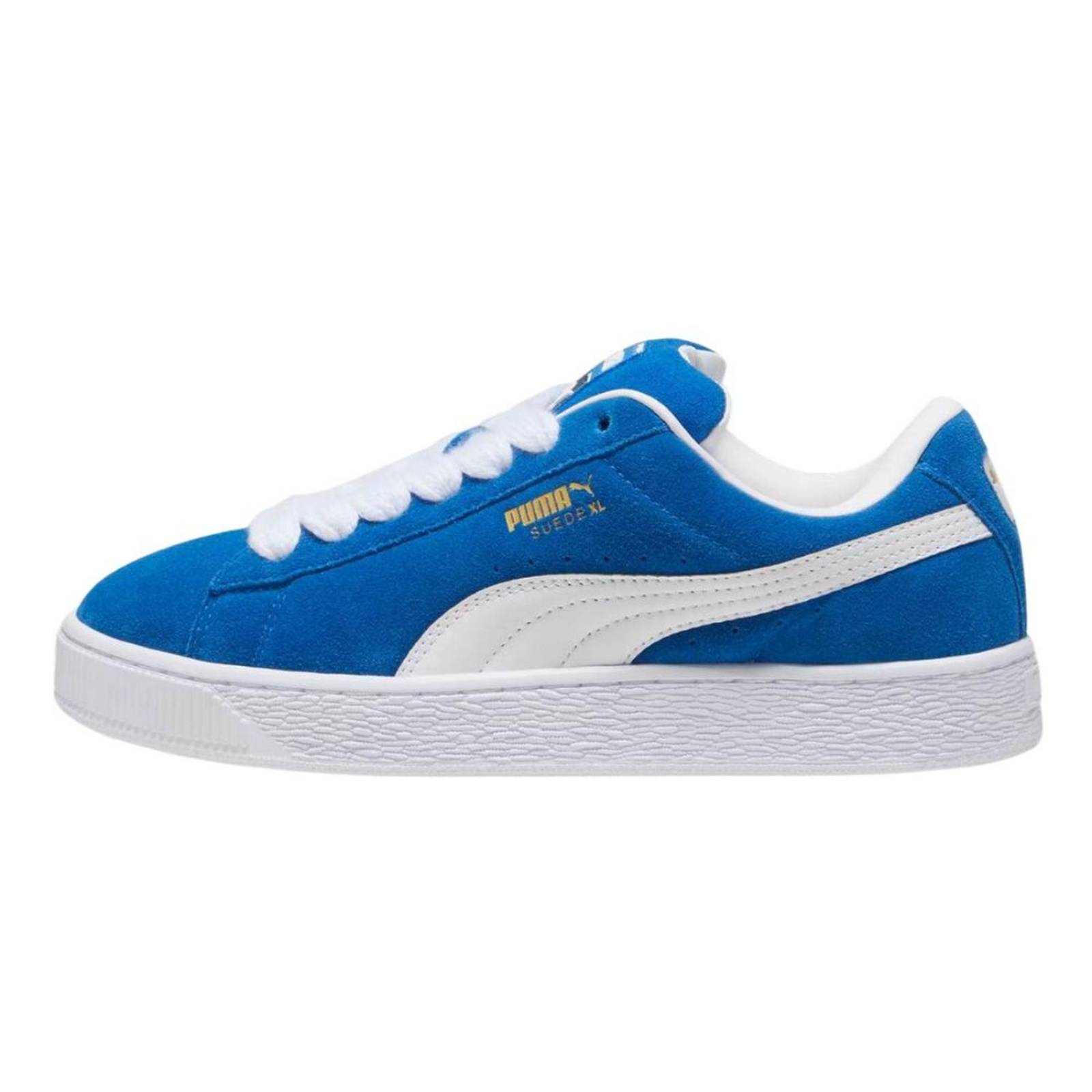 Tenis Puma Suede XL Azul Unisex Casual Moderno 