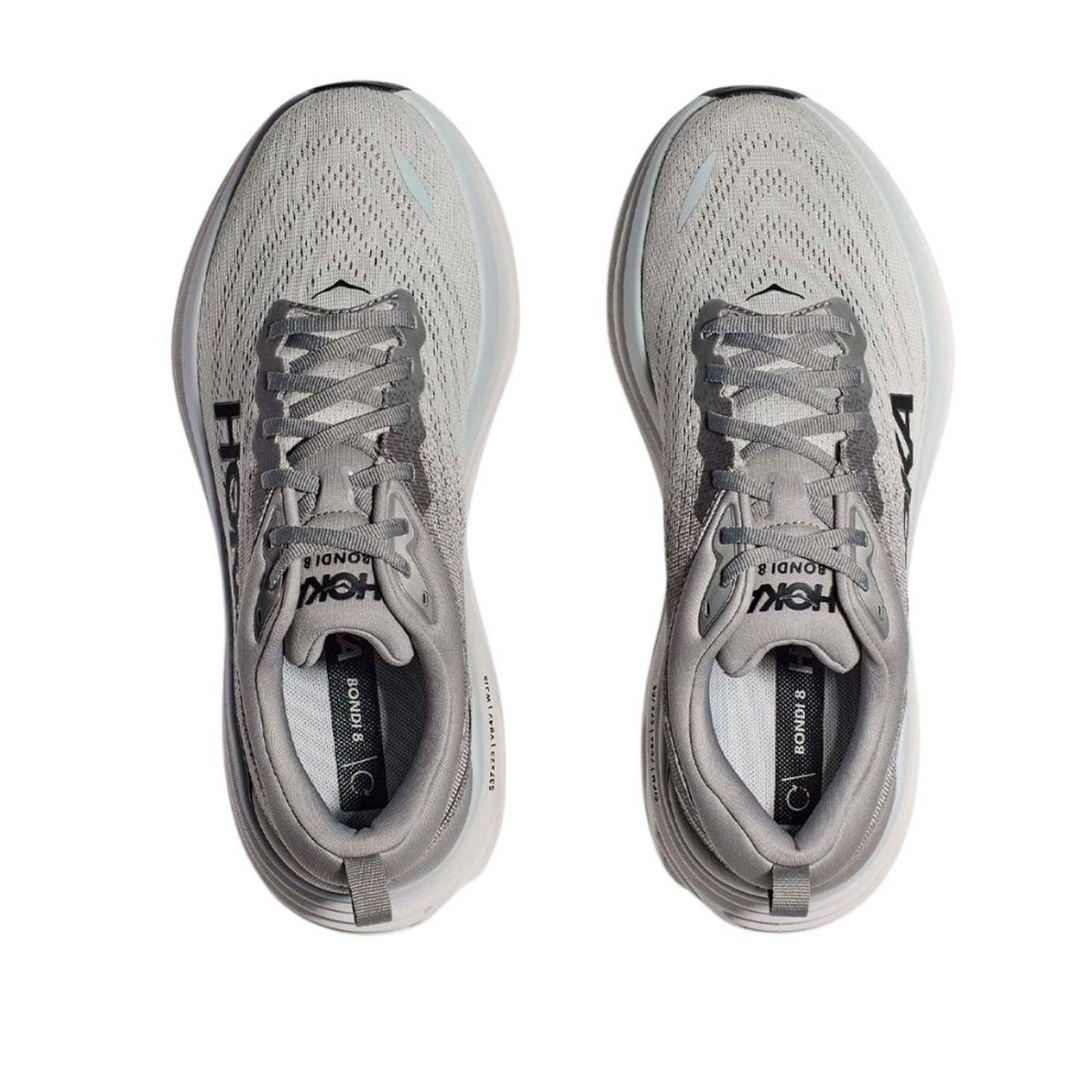 Tenis Hoka One Bondi 8 Hombre Gris Sport Caminar 