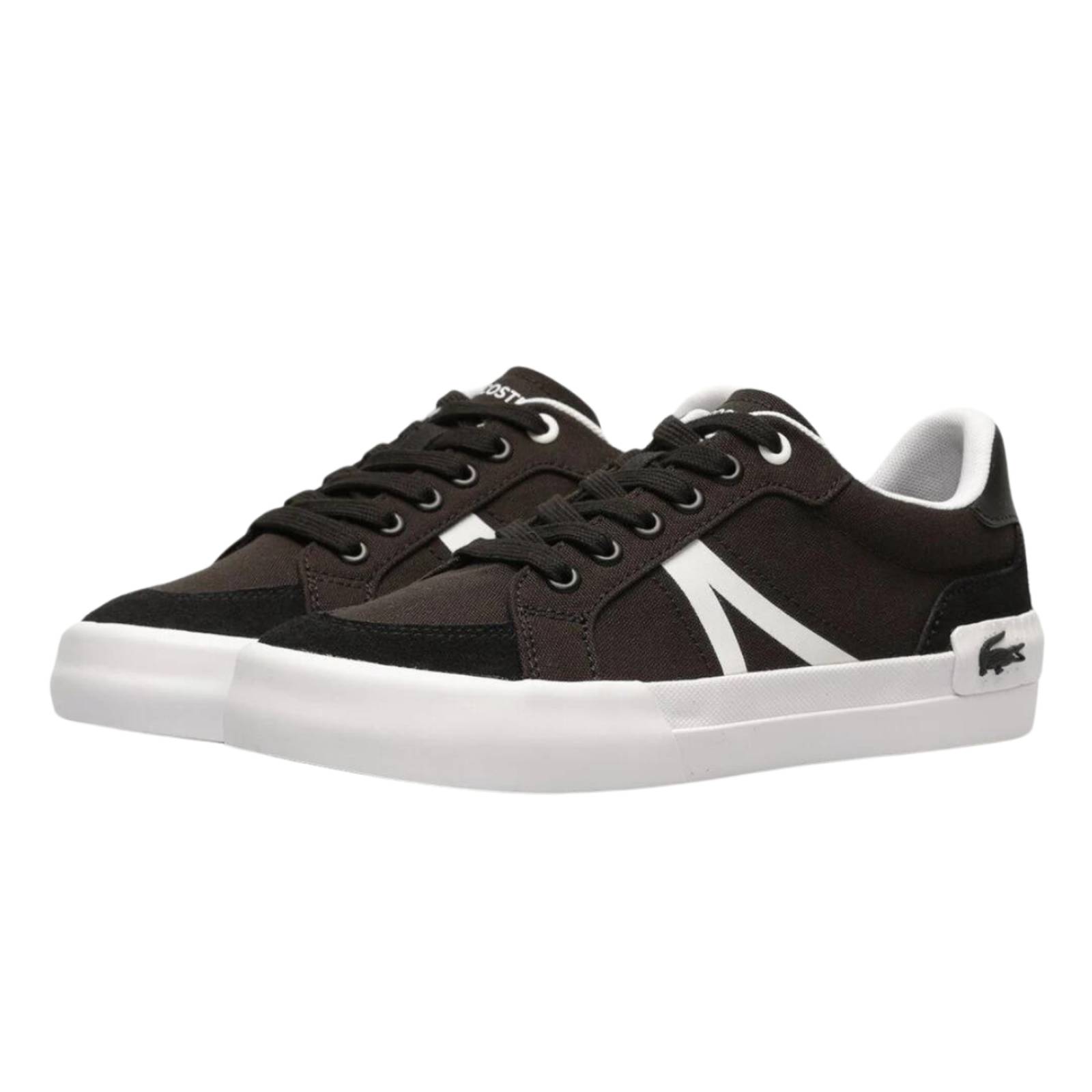 Tenis Lacoste L004 Mid Negro Mujer Casual