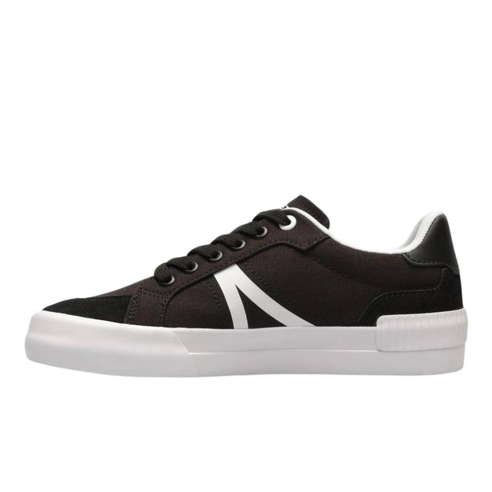 Tenis Lacoste L004 Mid Negro Mujer Casual