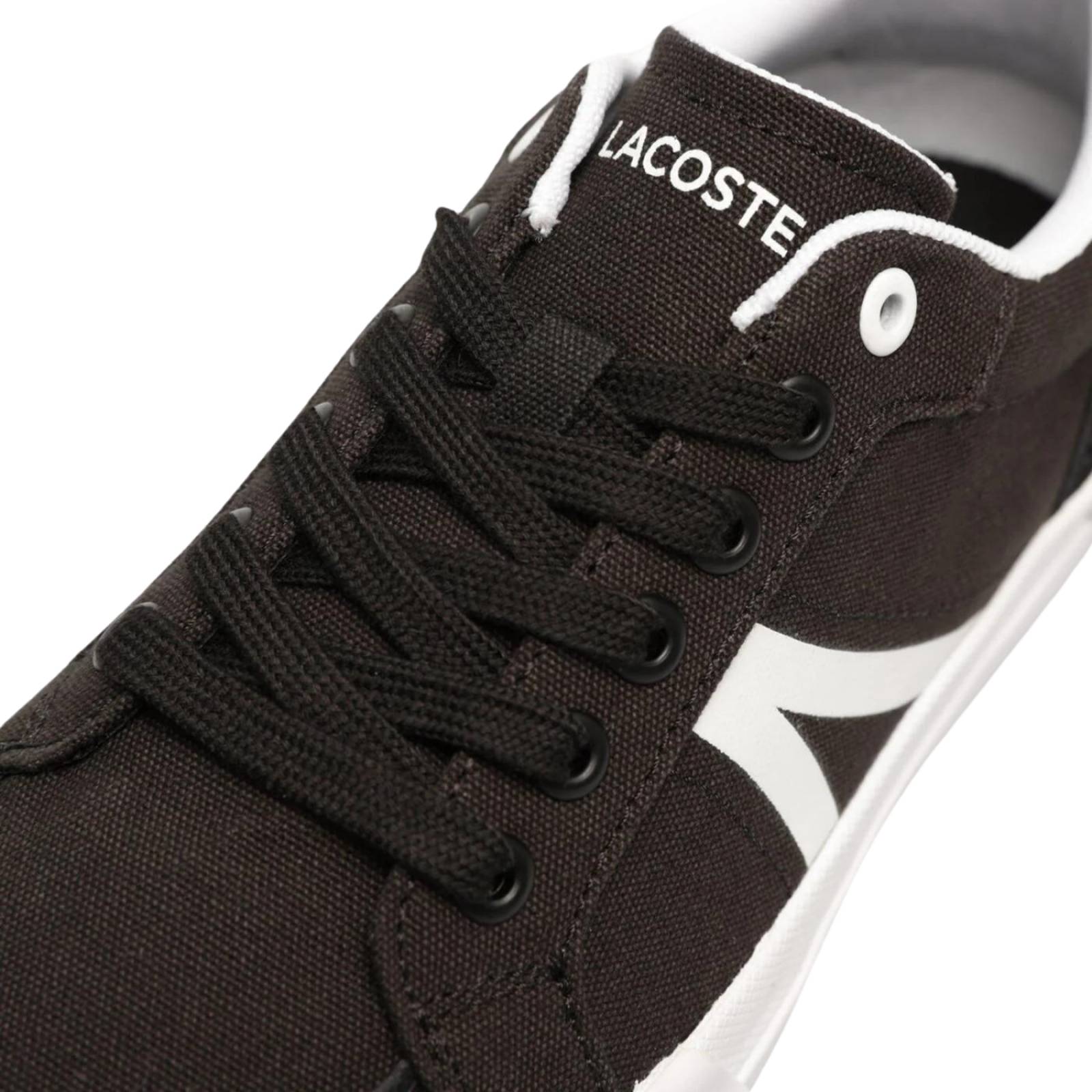Tenis Lacoste L004 Mid Negro Mujer Casual