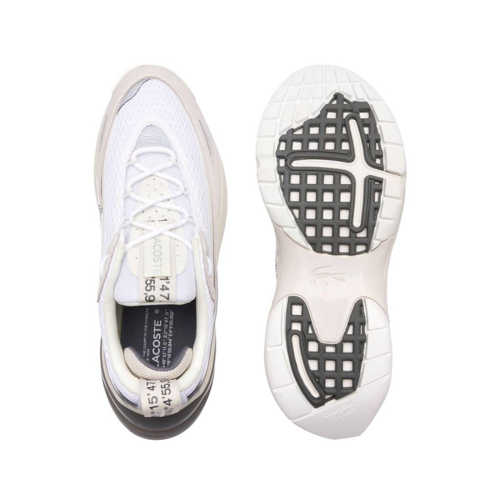 Tenis Lacoste Audyssor White Hombre Deportivo