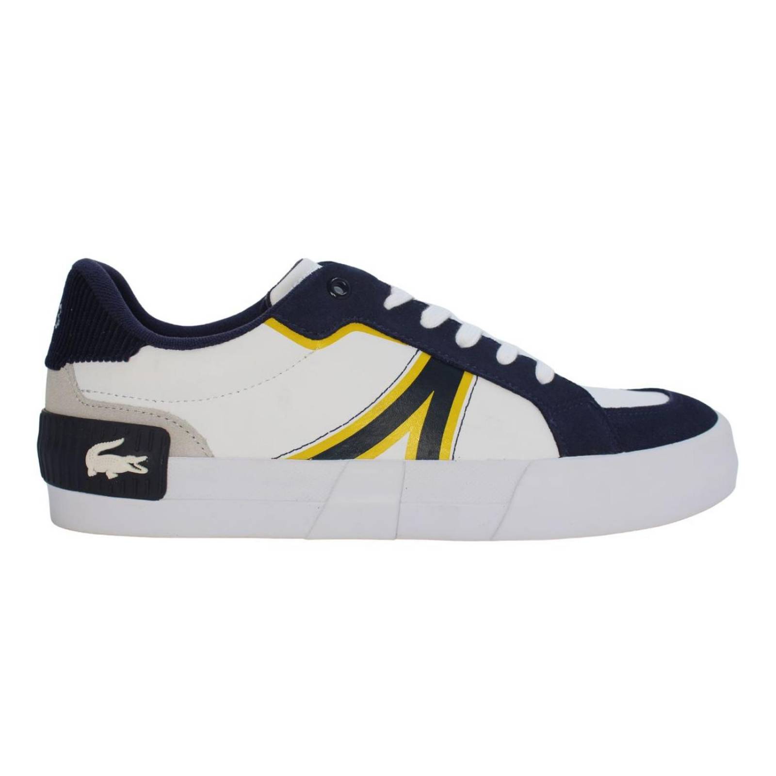 Tenis Lacoste L004 White Navy Hombre Casual