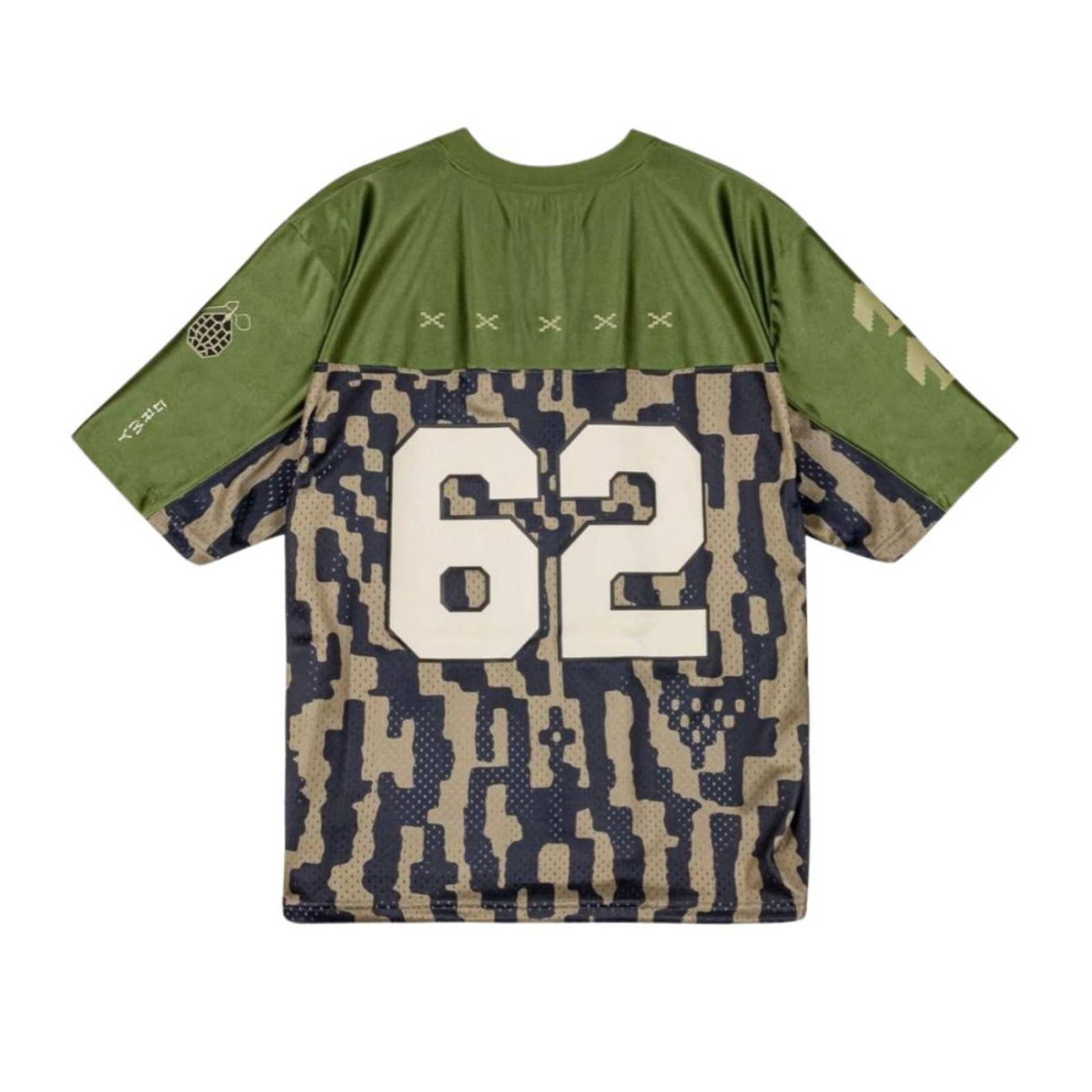 Camiseta Grimey Football Lucky Dragon Mesh Hombre 