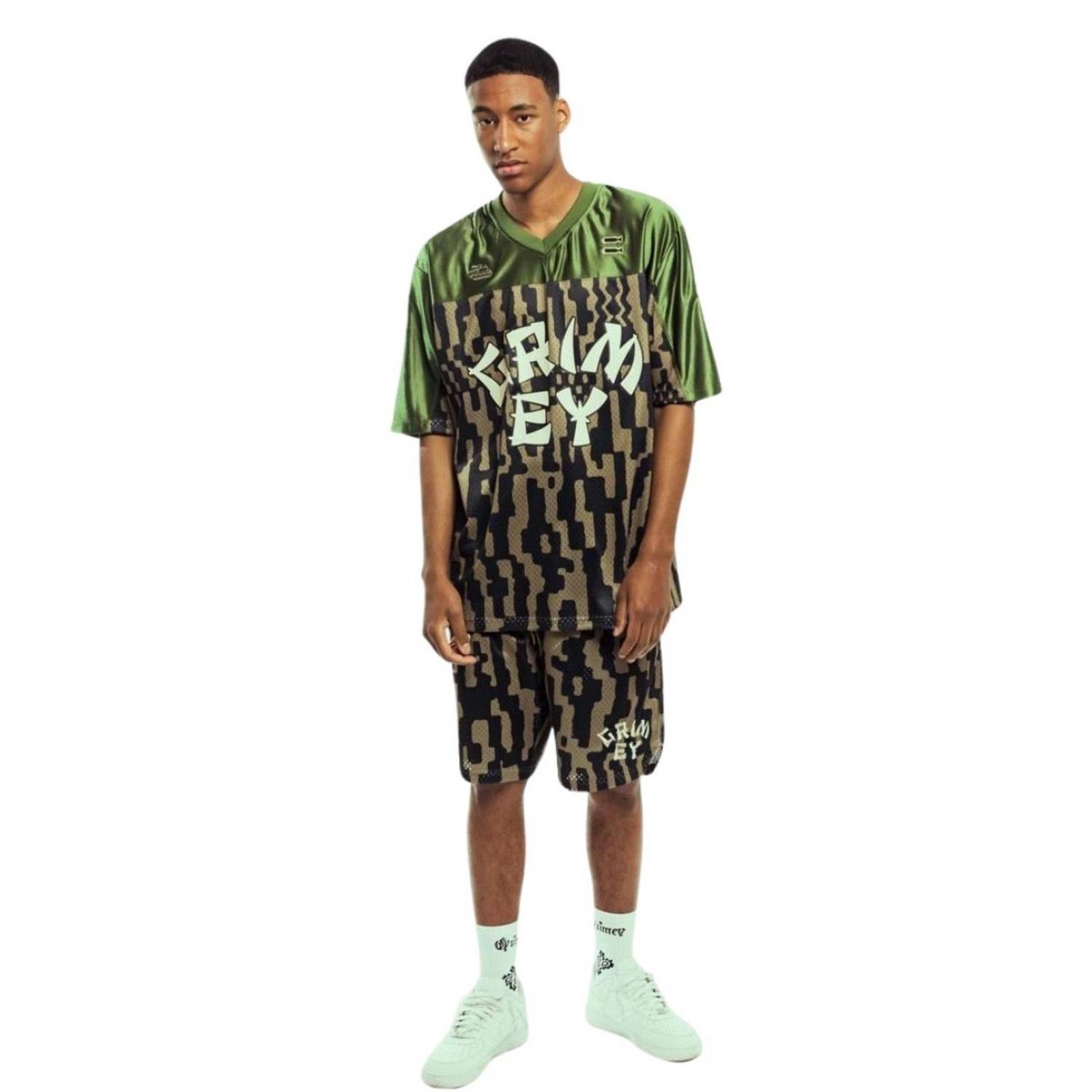 Camiseta Grimey Football Lucky Dragon Mesh Hombre 