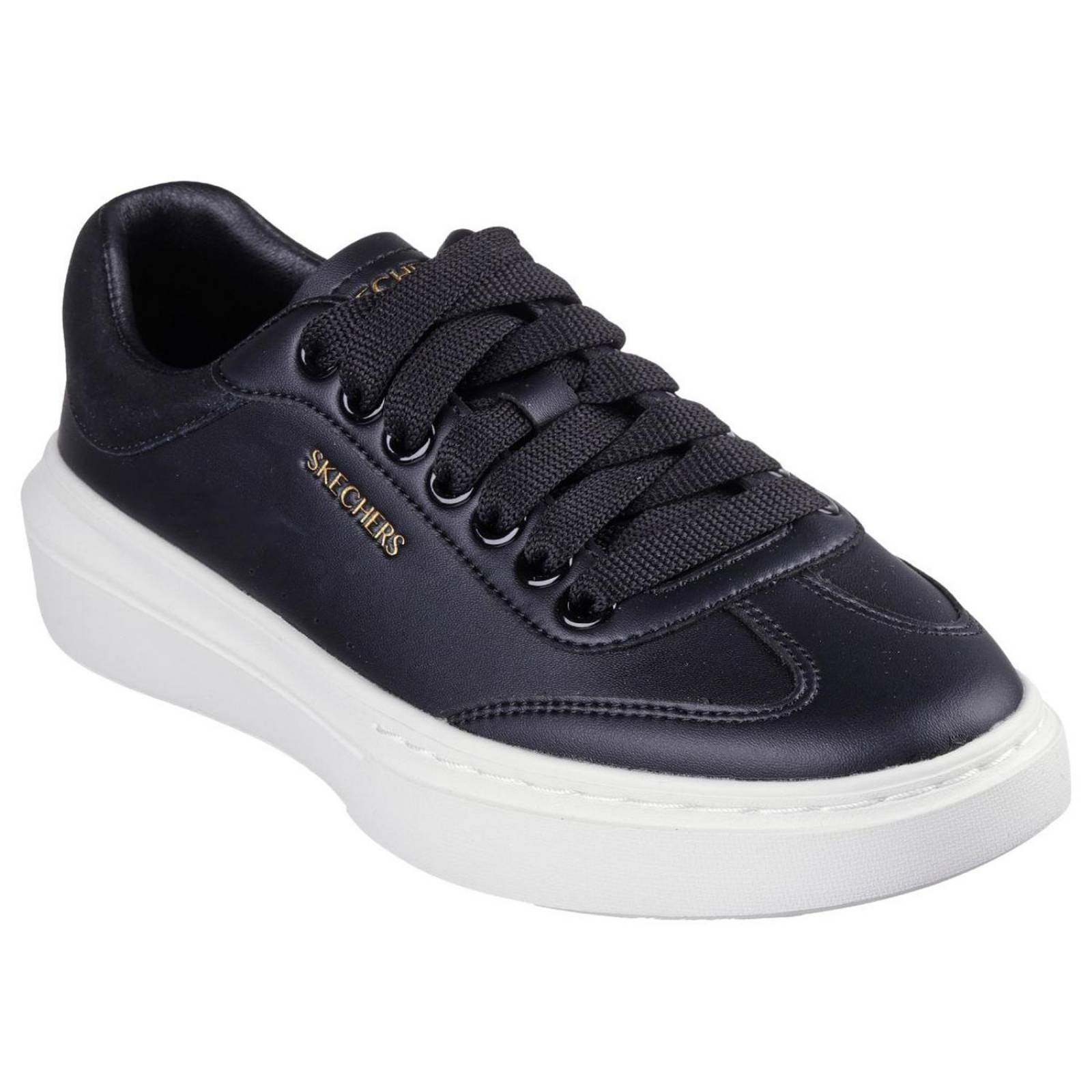 Tenis Skechers Court Classics 185060/BLK Mujer Casual 