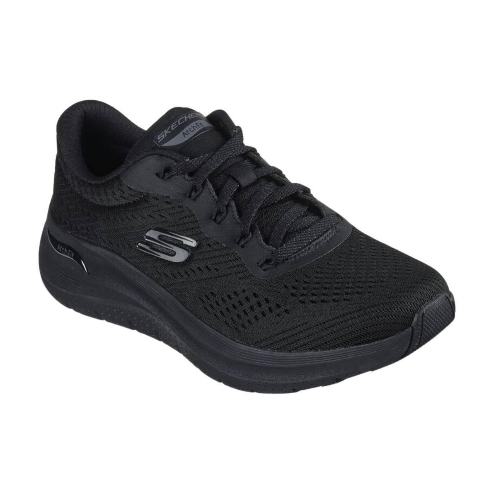 Tenis Skechers Arch Fit 150051/BBK Mujer Sport 