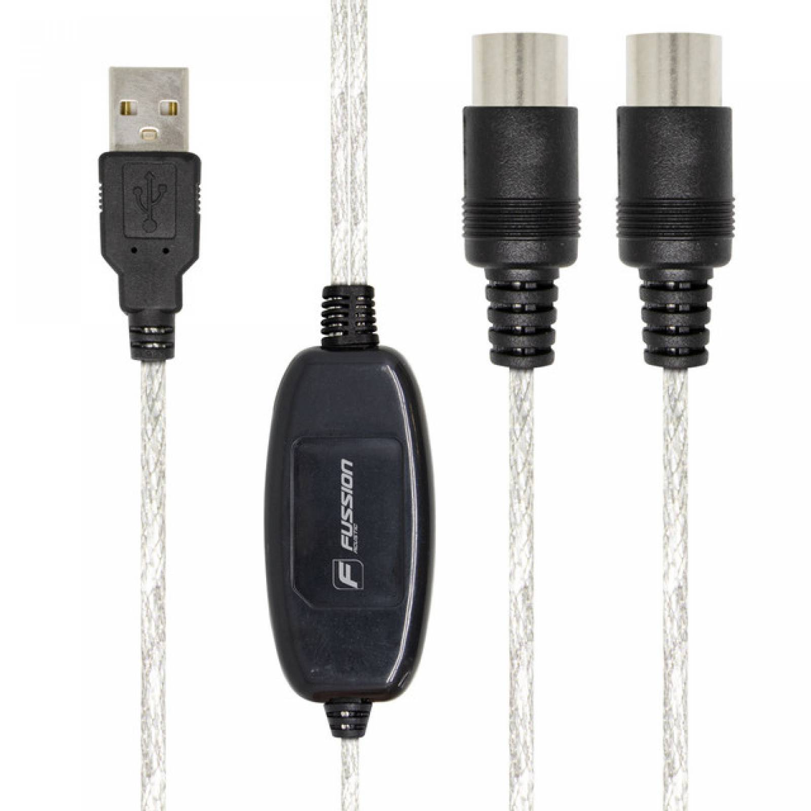 Cable Adaptador Midi A Usb Fussion Ac1013