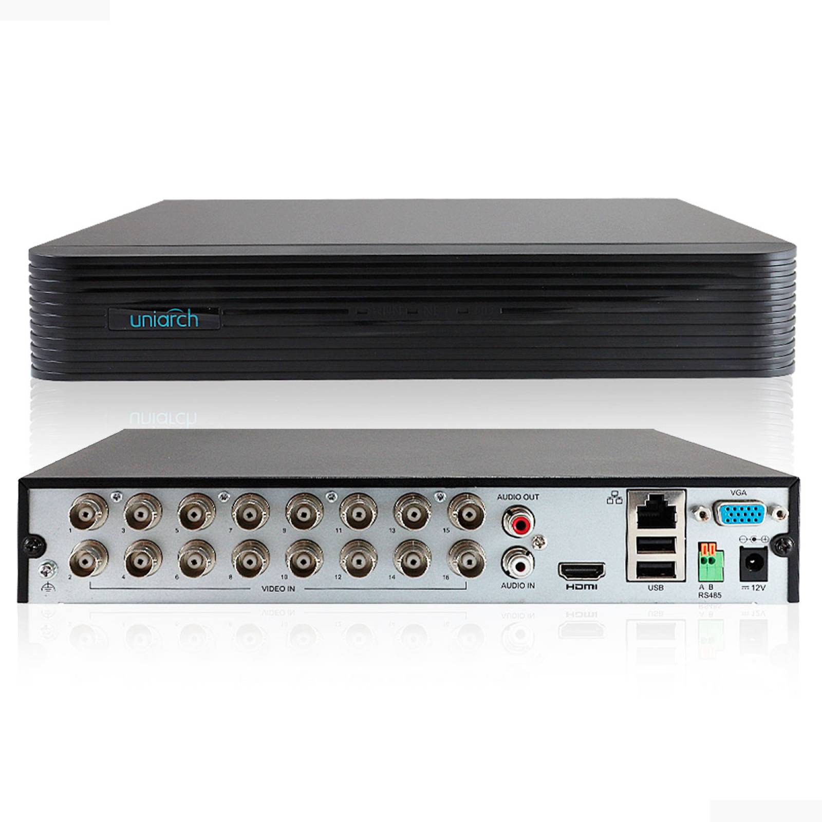 Dvr 5mp 16 Ch (ahd/tvi/cvi/analogo/ip) Xvr-116g2 Uniarch