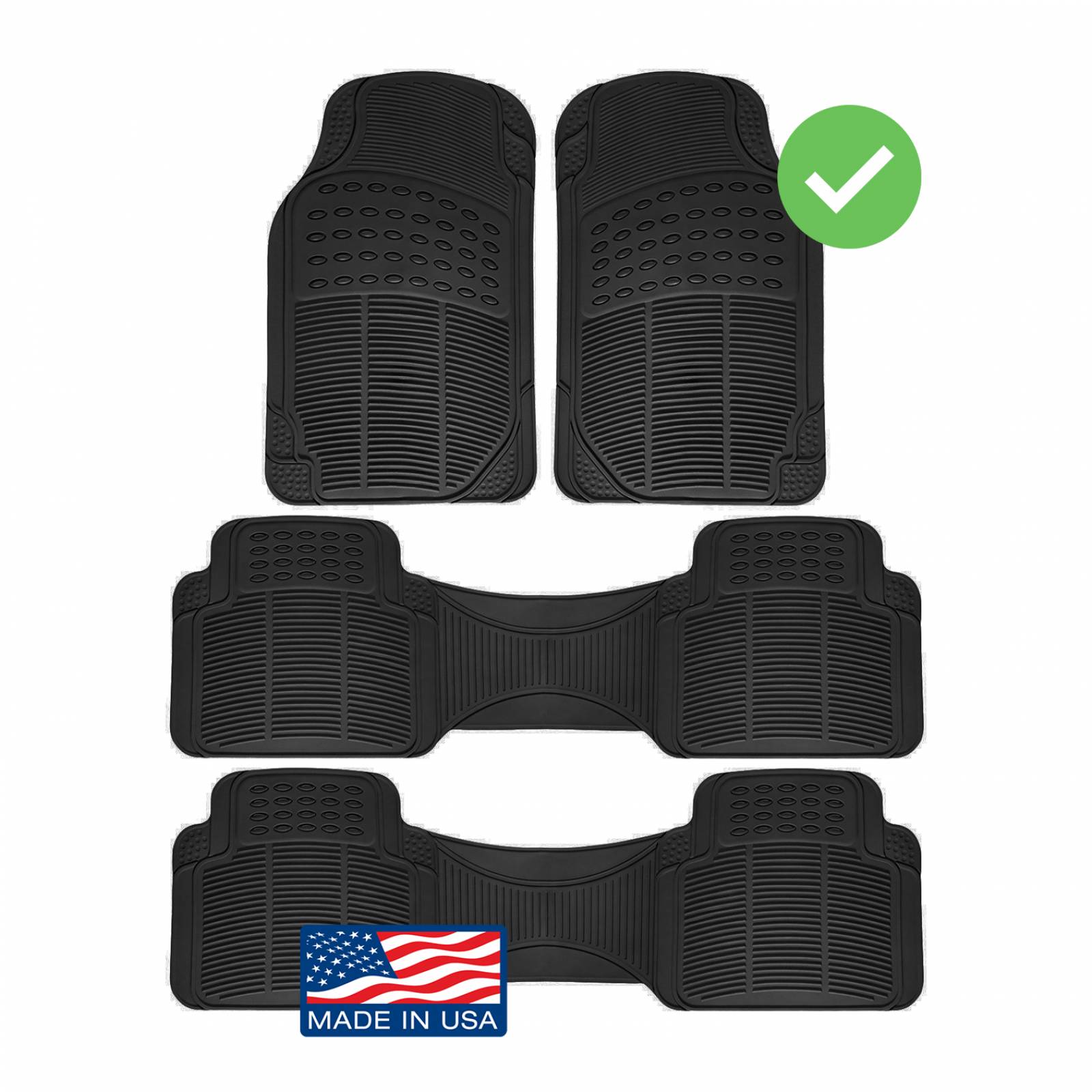 Kit Tapetes Uso Rudo Dodge Journey 3 Filas De Asientos 2014