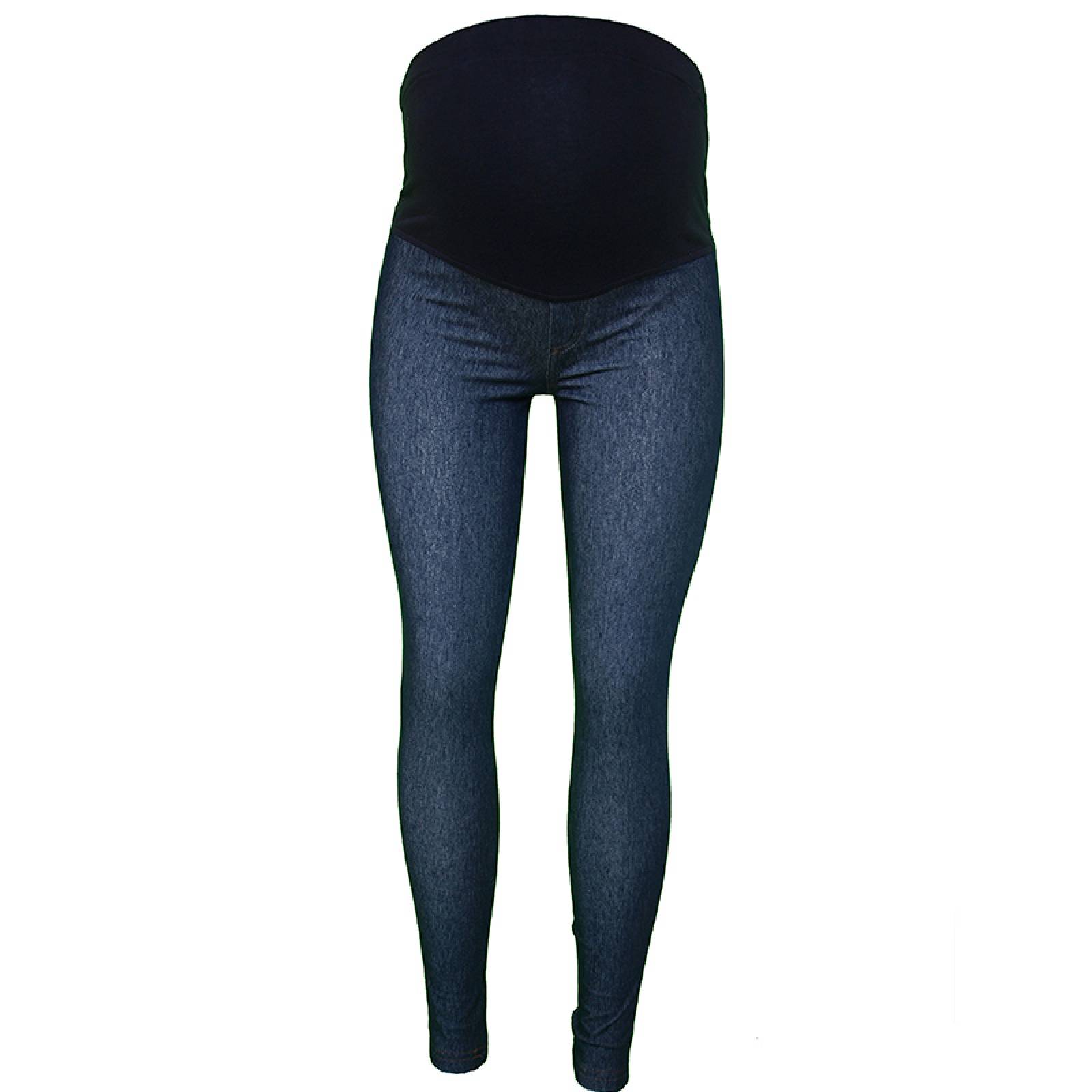 Pantalon Mayon leggins Marino tipo mezclilla Ropa de Maternidad Algodón/Elastano AMOR MÍO MATERNIDAD