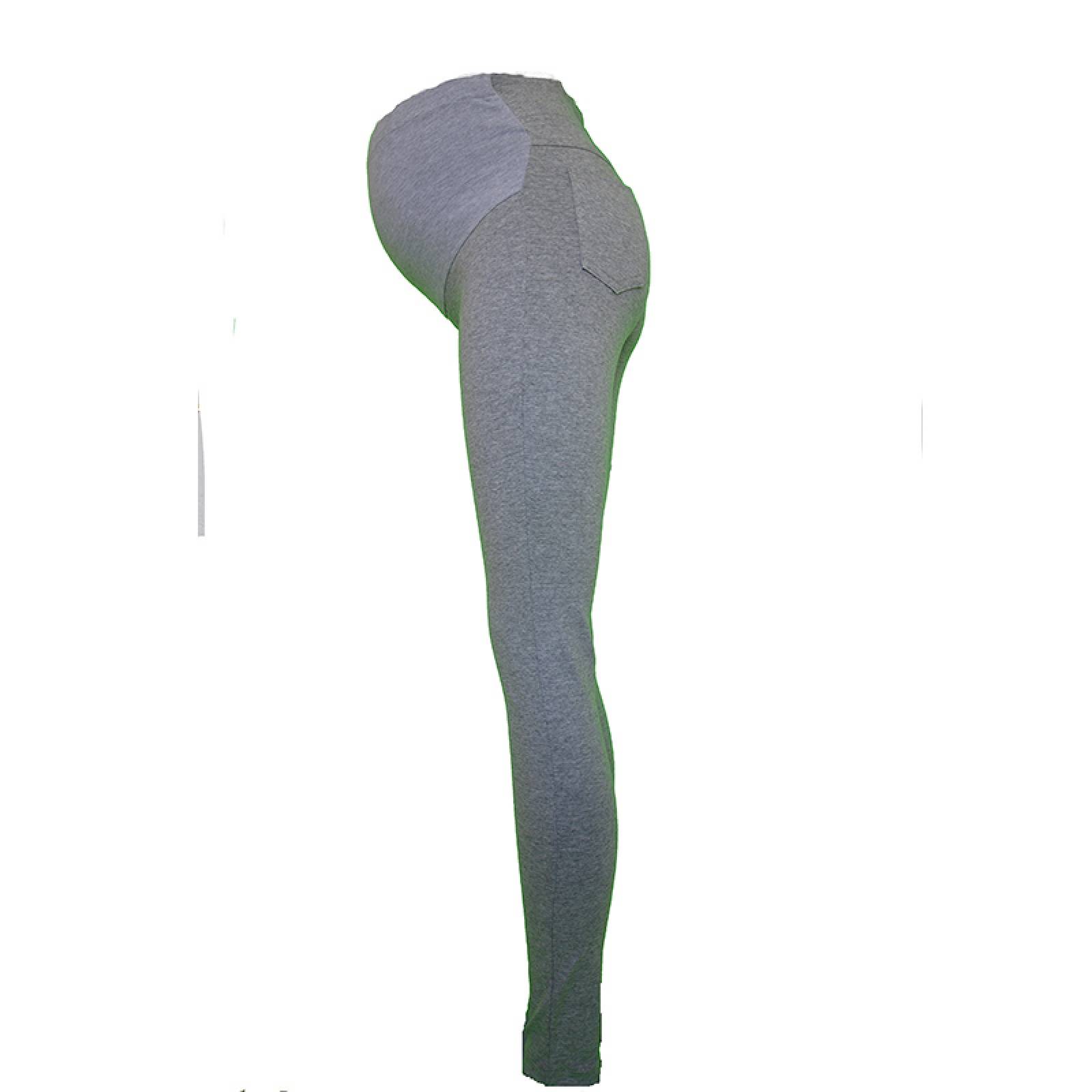 Pantalon Mayon leggins Gris Ropa de Maternidad Algodón/Elastano AMOR MÍO MATERNIDAD