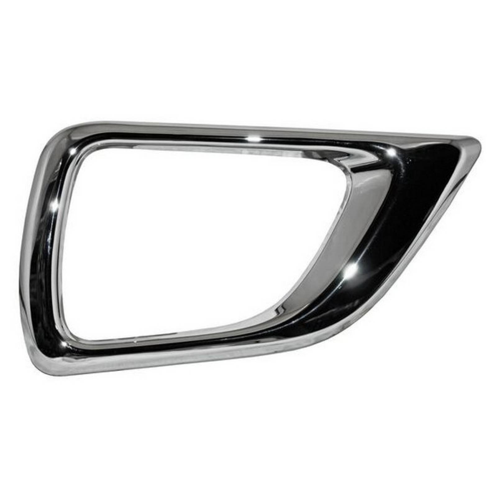 MOLDURA PARRILLA NISSAN NP300/ FRONTIER 2016 2017 2018 2019 2020 CROMADA P/FARO NIEBLA DERECHO