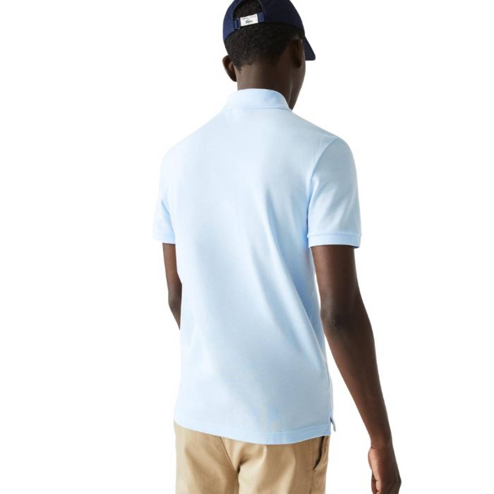 Polo de hombre Lacoste Slim Fit de punto fino