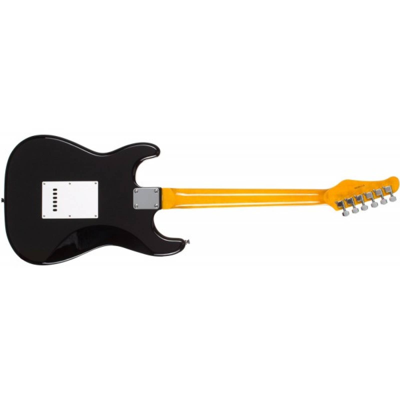 GUITARRA ELECTRICA STRATOCASTER NEGRA JAY TURSER