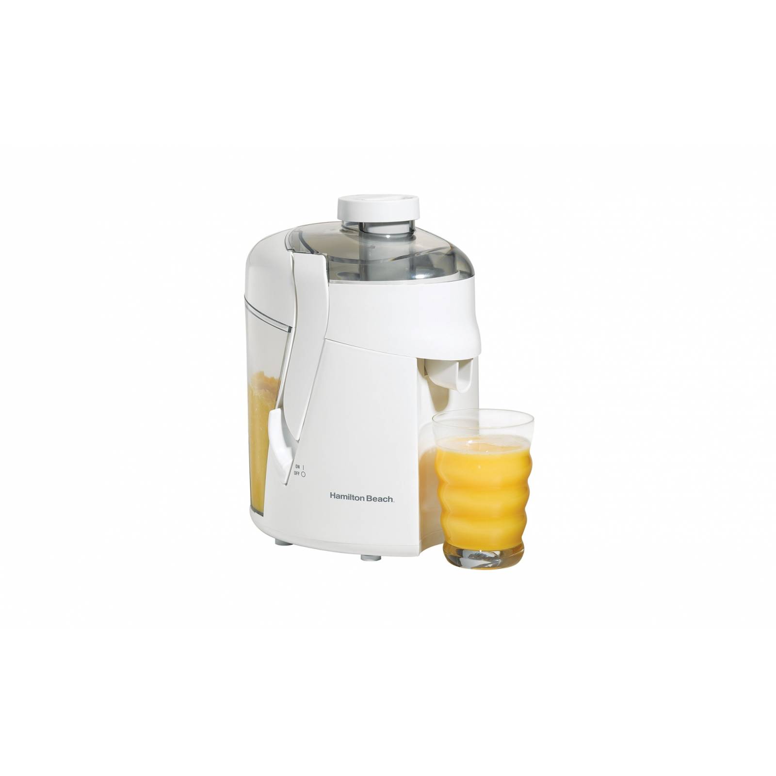 Extractor de Jugos HealthSmart, 350 Watts, Blanco 67800 Hamilton Beach