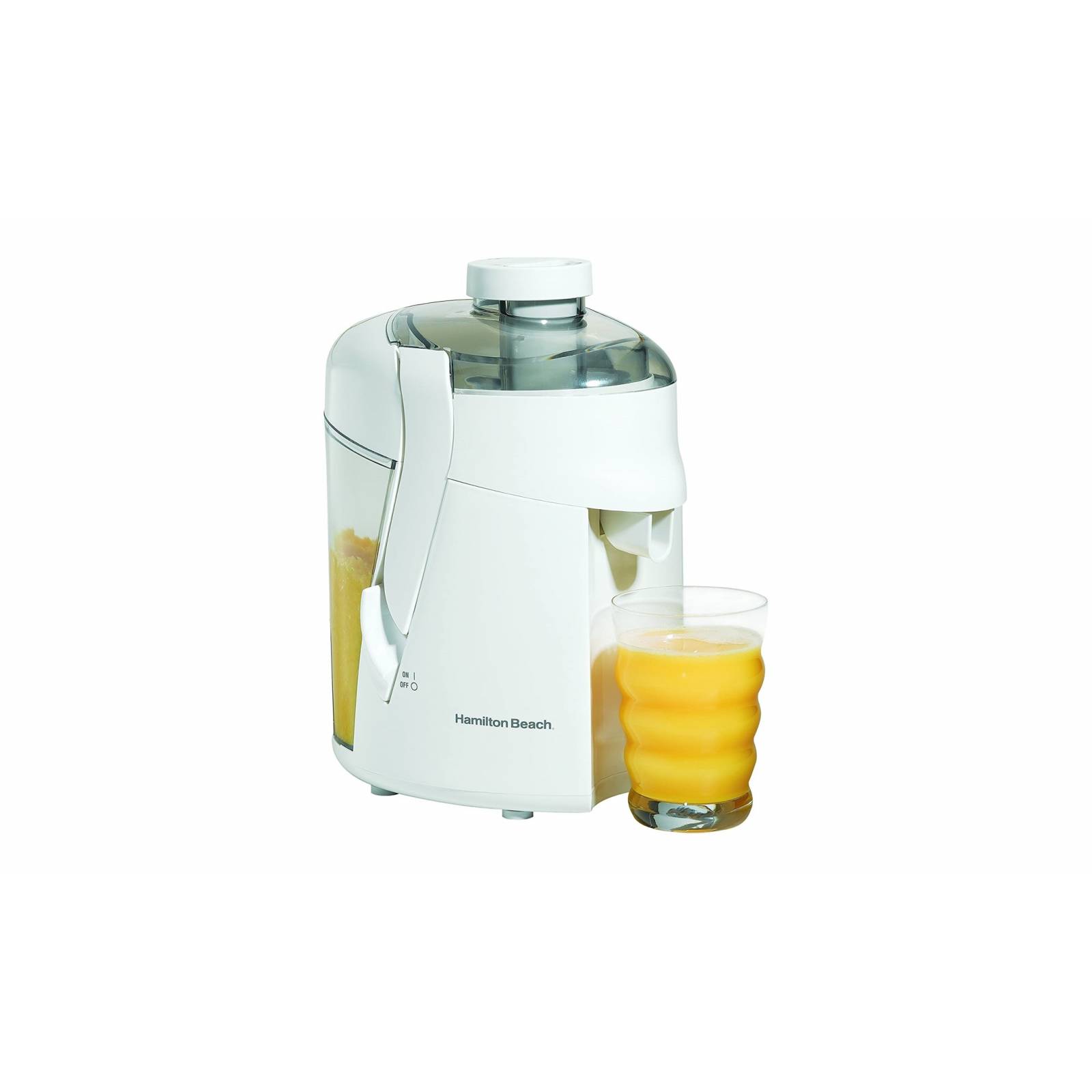 Extractor de Jugos HealthSmart, 350 Watts, Blanco 67800 Hamilton Beach