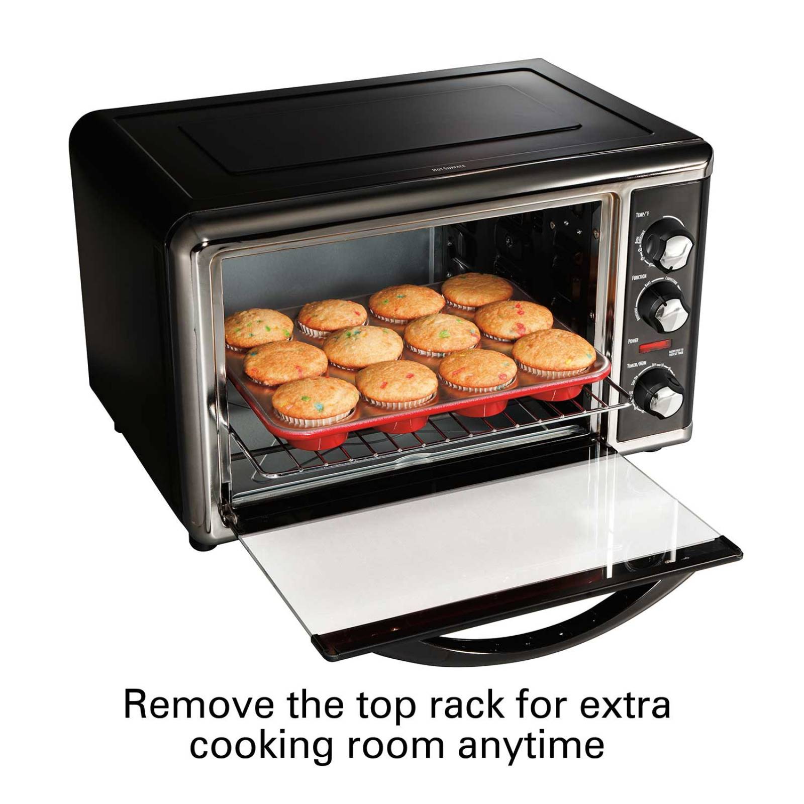 Horno con Convección y Rostizador Hamilton Beach 31100D