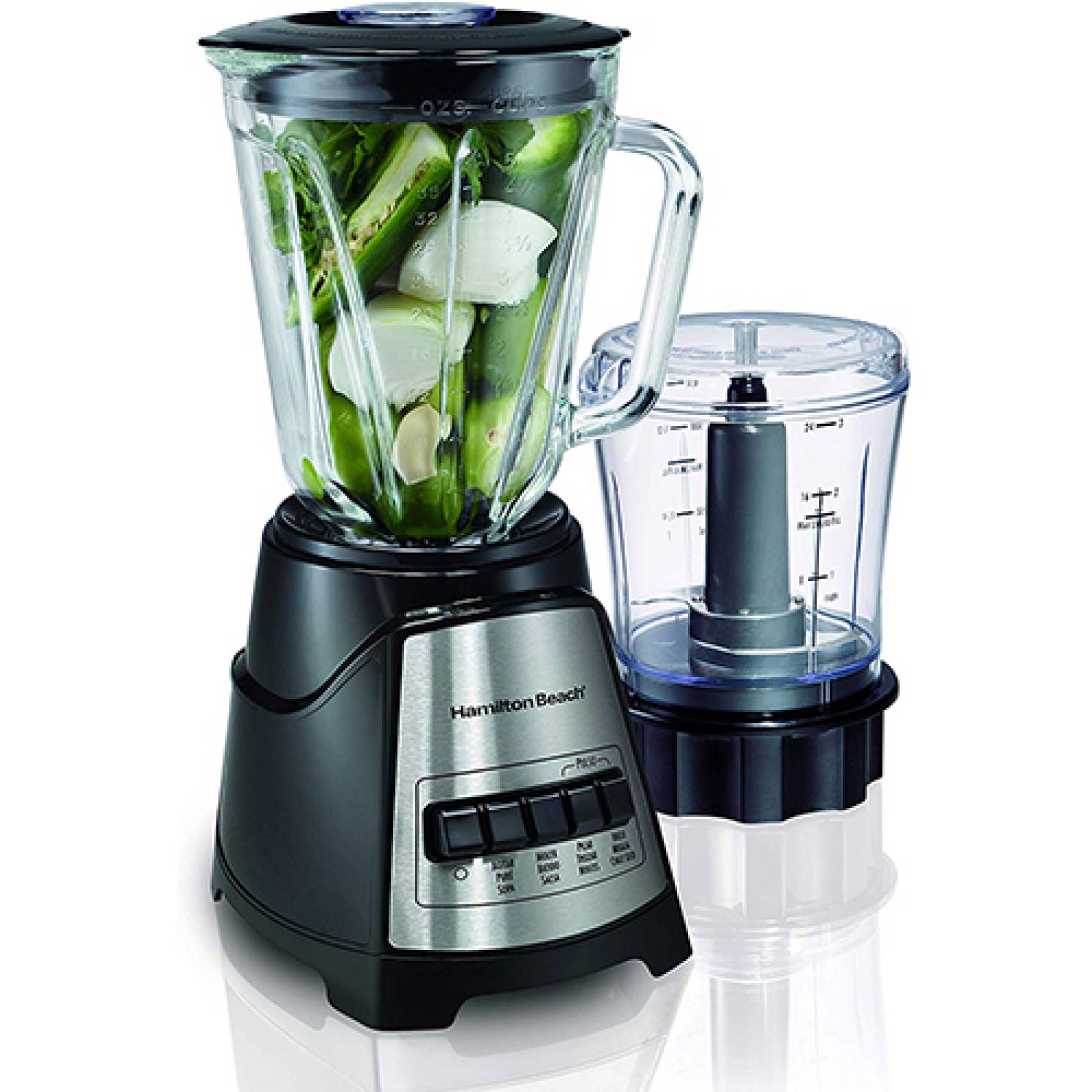 Licuadora 2 en 1 Procesador/Picador de Alimentos, 58149-MXR