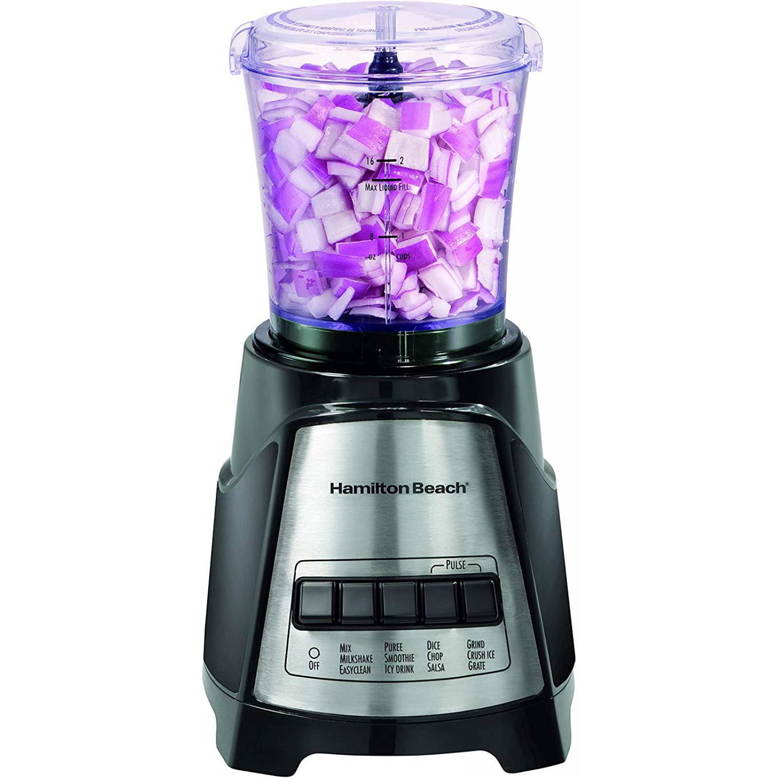 Licuadora 2 en 1 Procesador/Picador de Alimentos, 58149-MXR