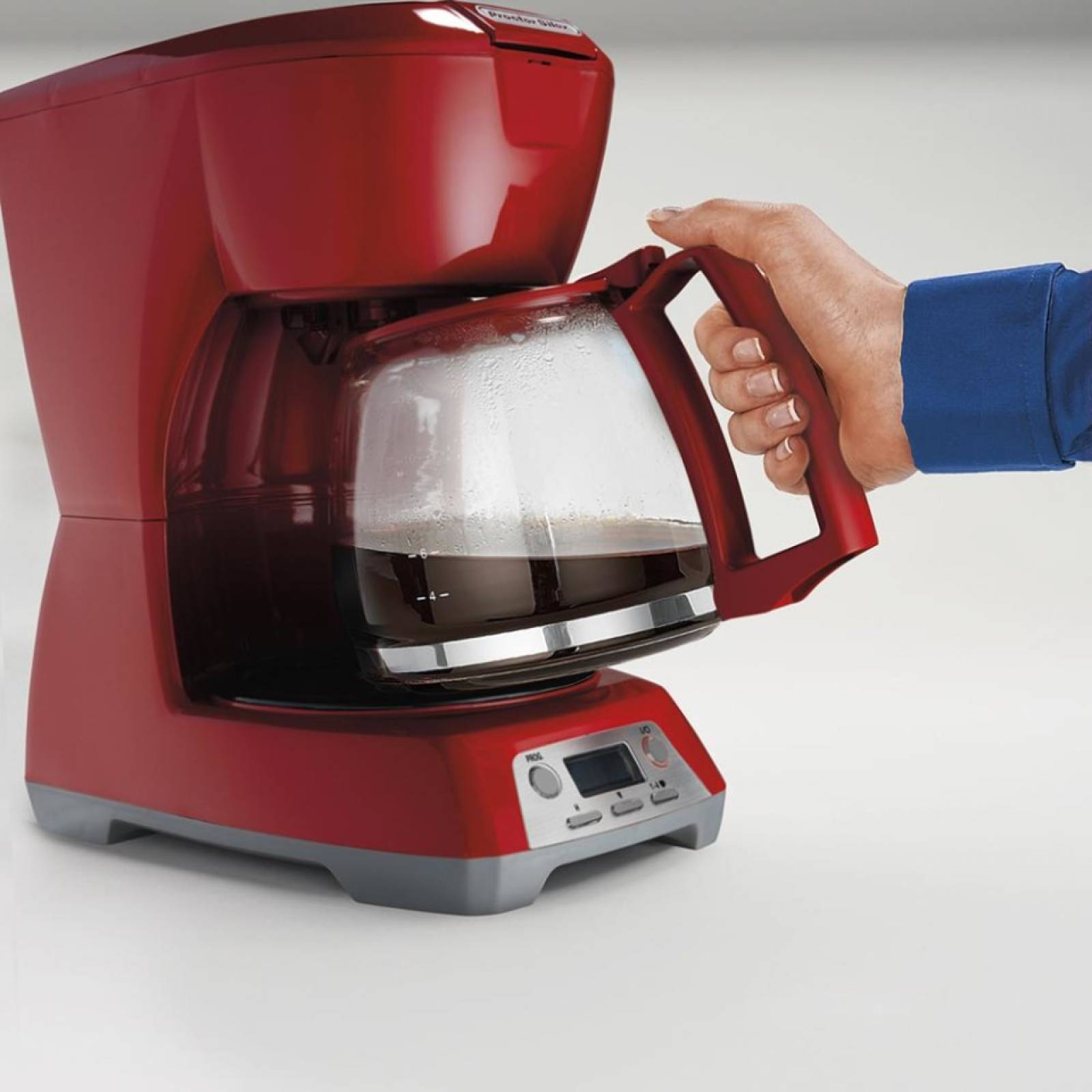 Cafetera Proctor Silex 12 Tazas Mod. 43673 Rojo