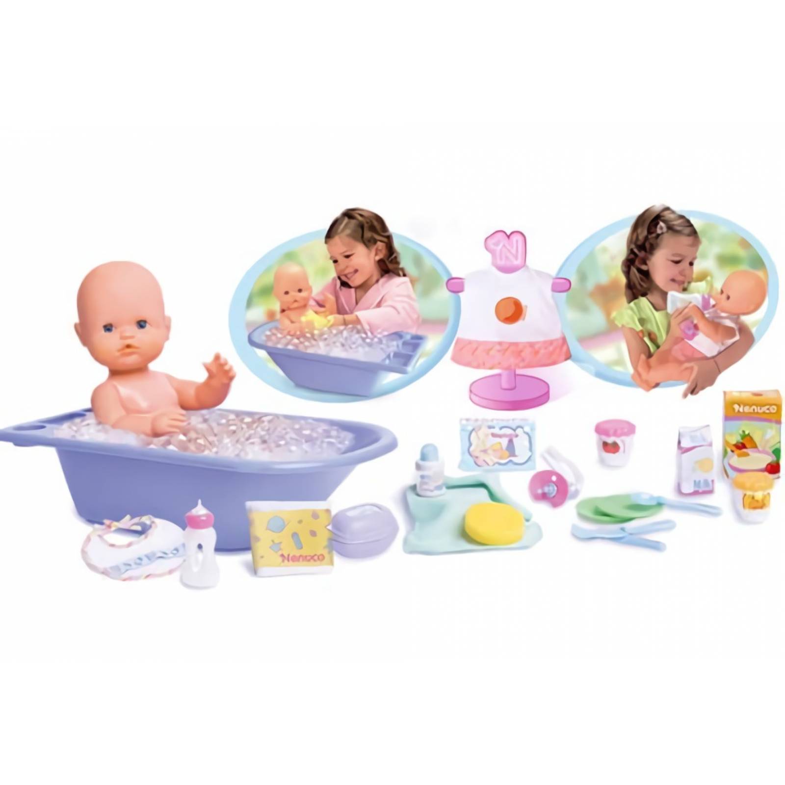 Nenuco - Baul -banera nenuco con ducha