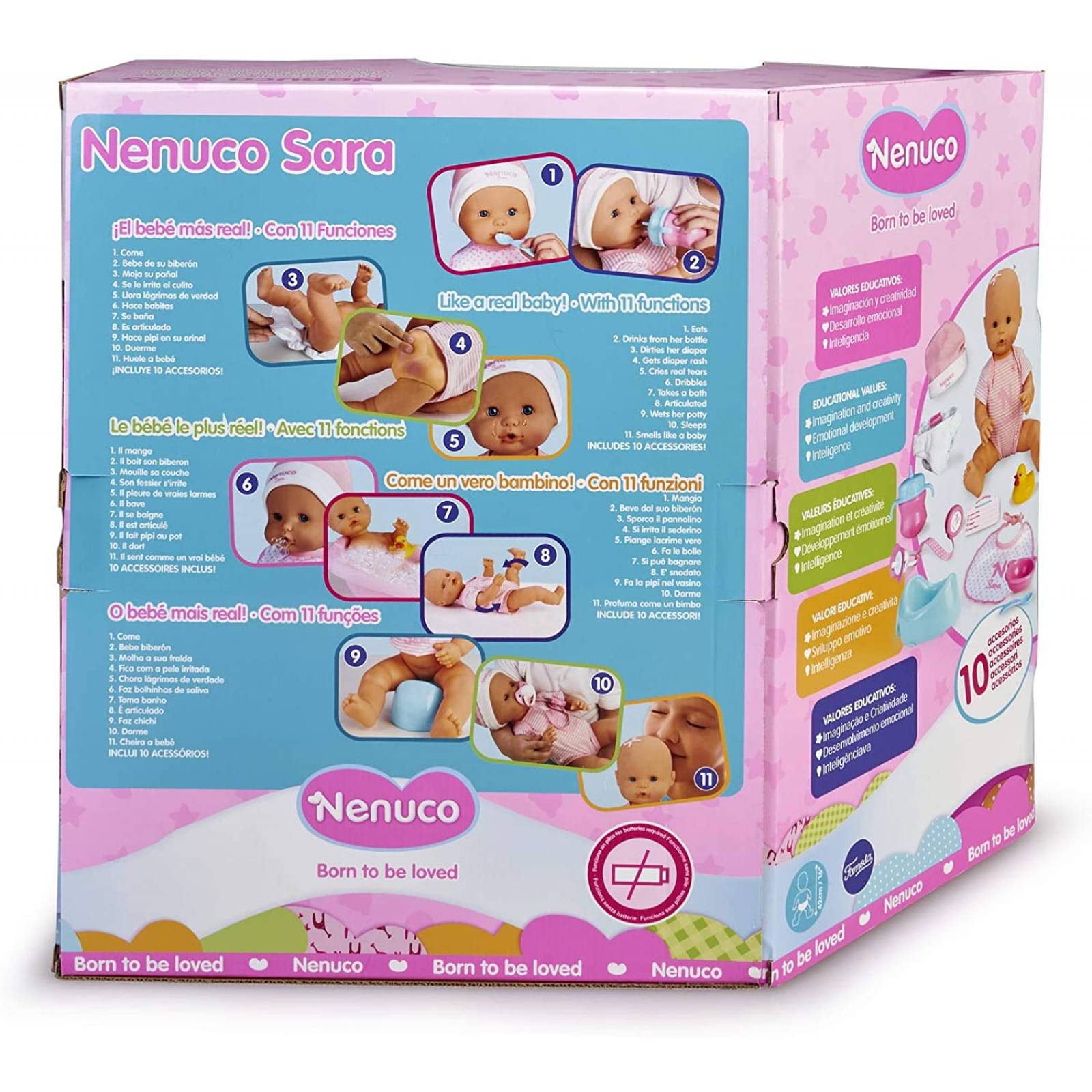 Muñeca bebe Nenuco Sara