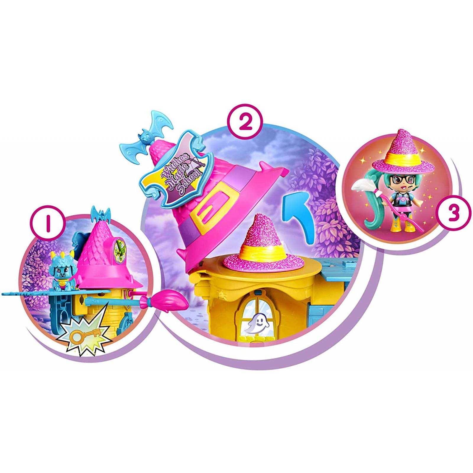 Pinypon Escuela De Magia playsets