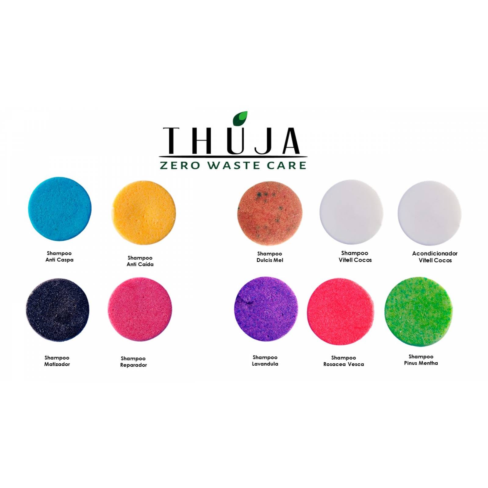 Acondicionador P/Cabello En Barra THUJA Vitell Cocos 100g.