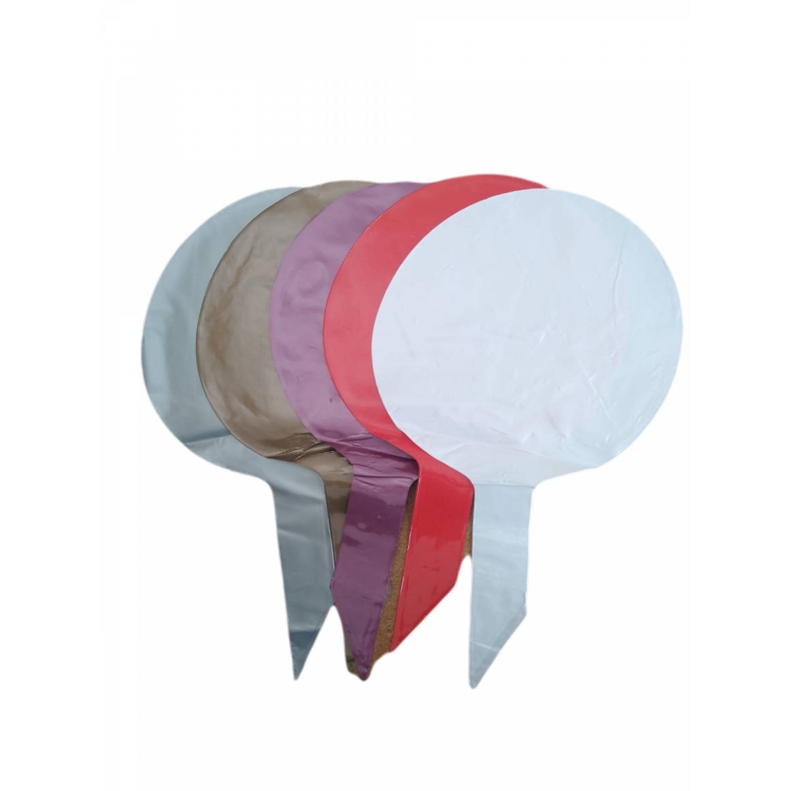 Globo Gigante Metálico Esfera Burbuja Pvc de 24 Pulgadas Negro.