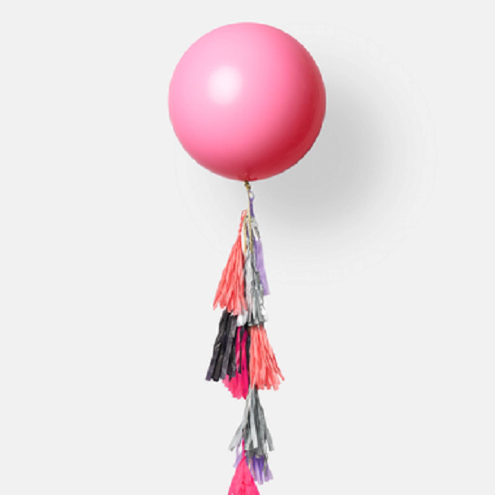 3 Globos Gigantes Esféricos Numero 24 Color Rosa Pastel Payaso