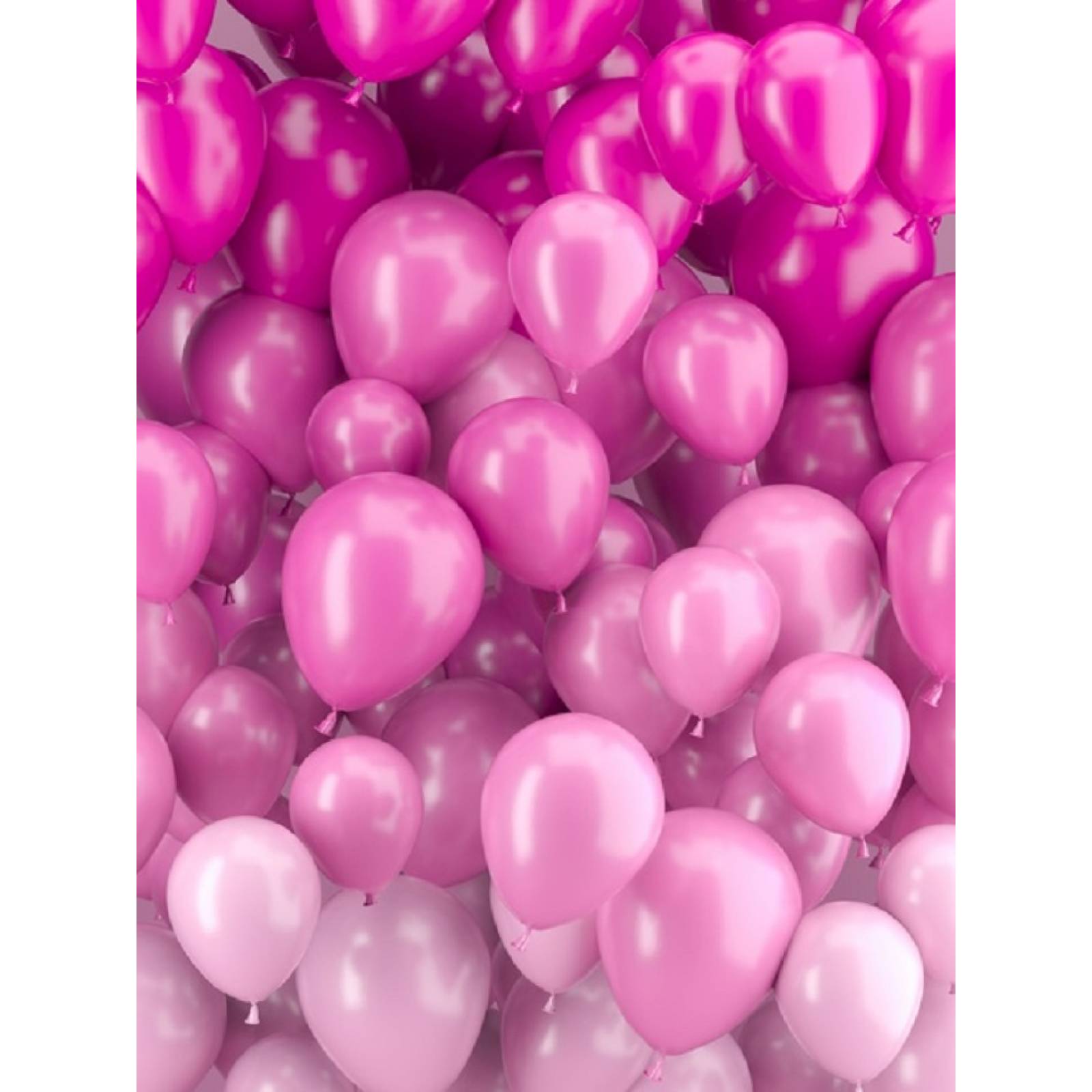 Globo Rosa Del Numero 9 Para Decoración ( 50pz )