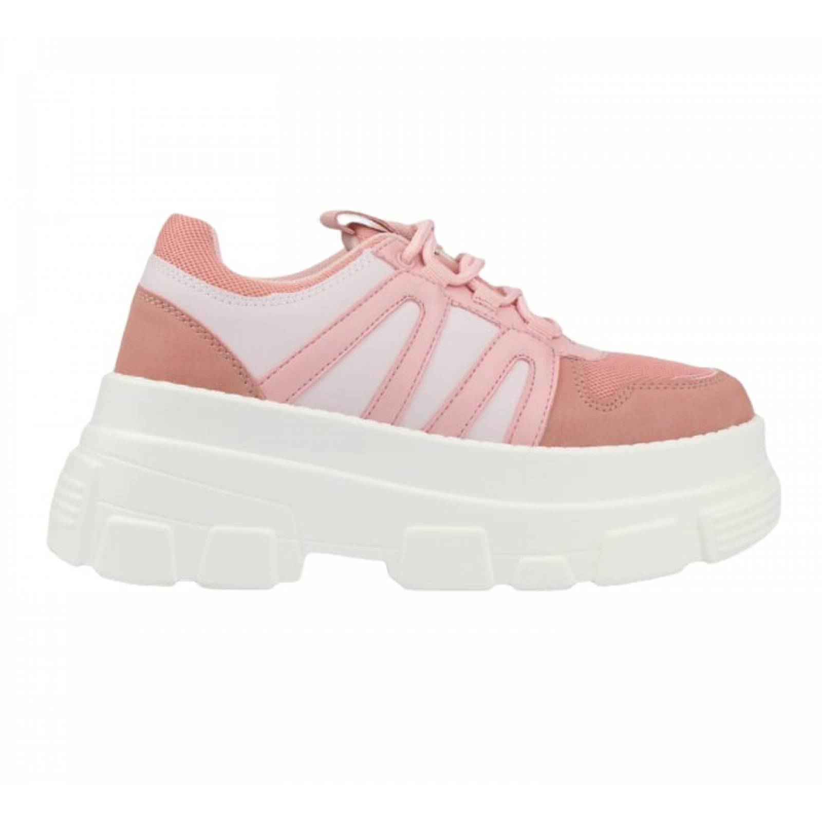 Tenis Sneakers Casual para Dama Hanna MX Mia Pink
