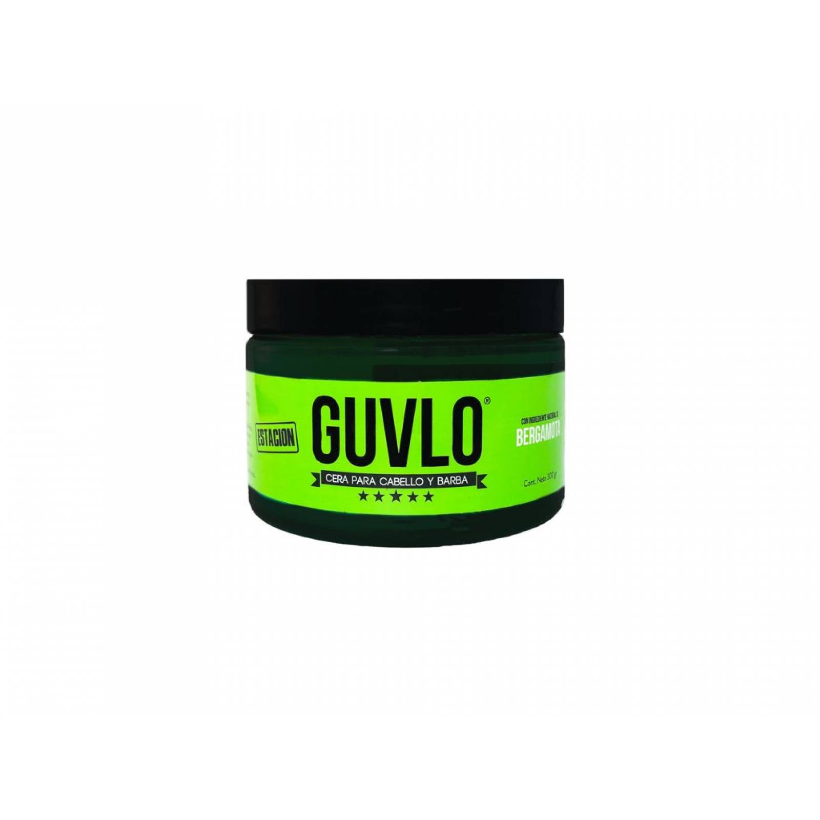 Cera Para Hombre Guvlo, Cabello Barba Y Bigote 150 Gr Bergamota