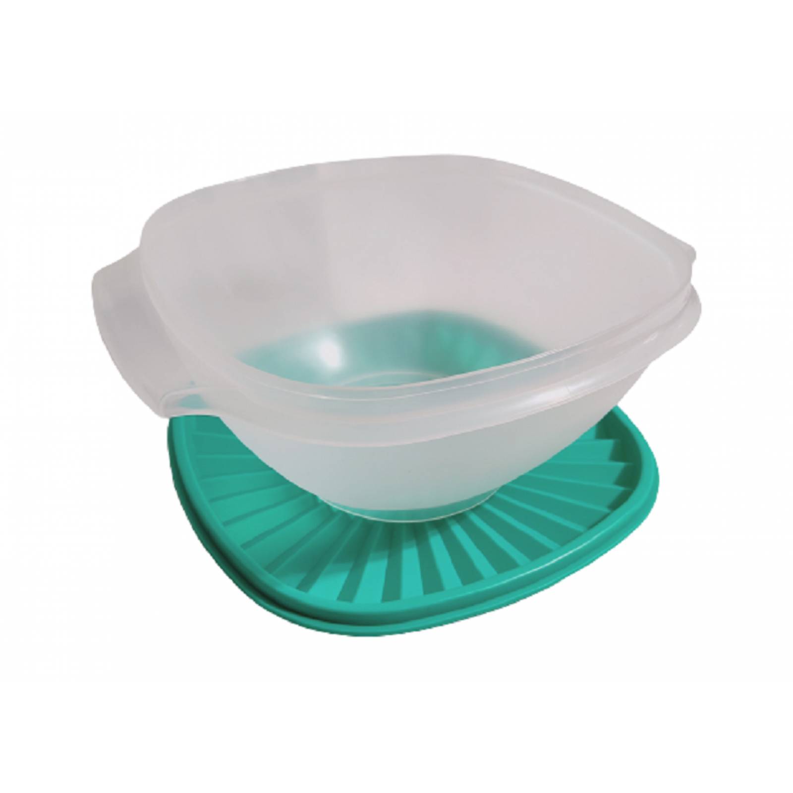 Tazon Servalier Grande Hermetico Tupperware Verde 2 Litros