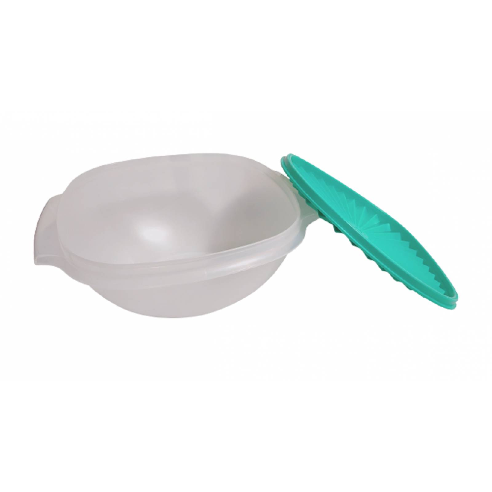 Tazon Servalier Grande Hermetico Tupperware Verde 2 Litros