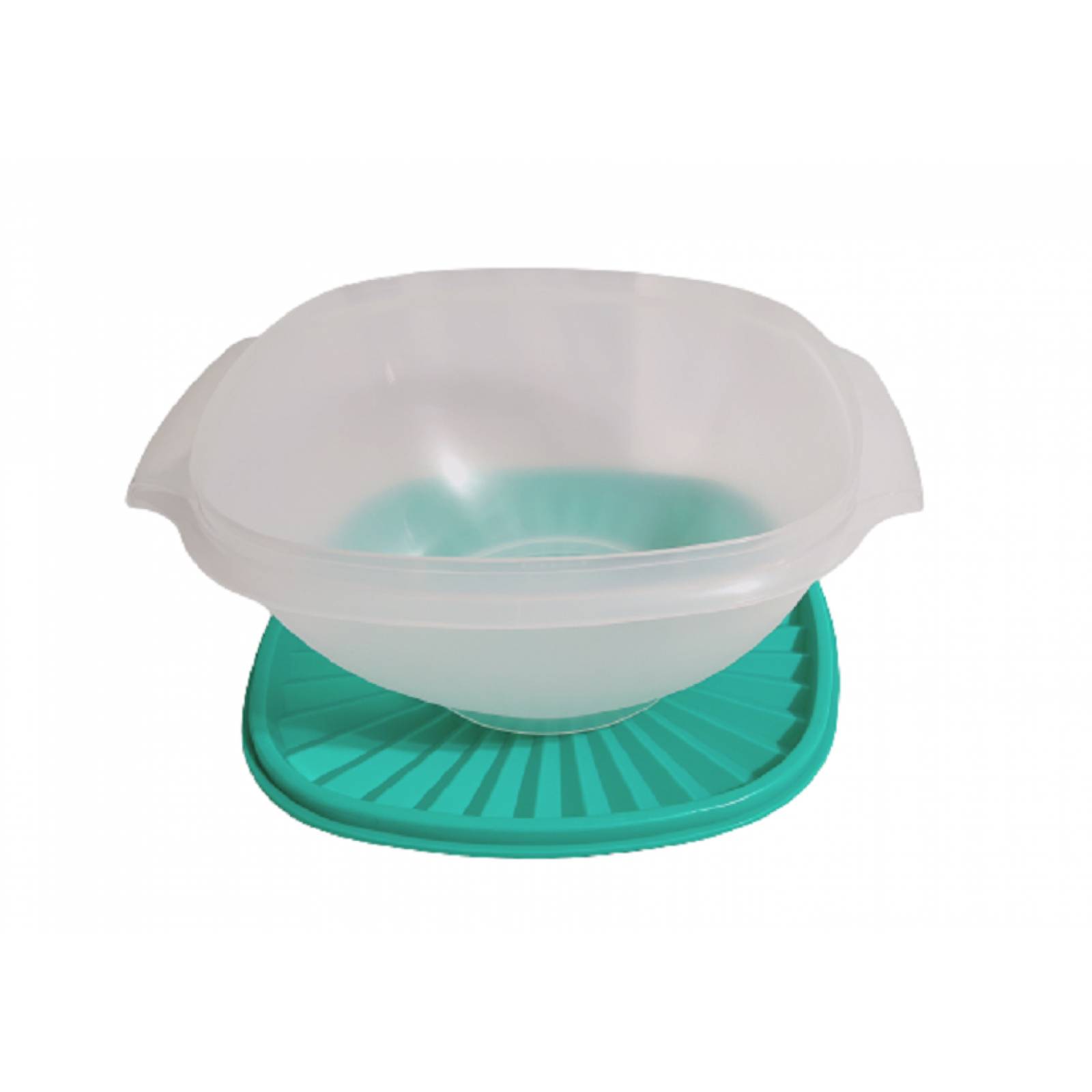 Tazon Servalier Grande Hermetico Tupperware Verde 2 Litros