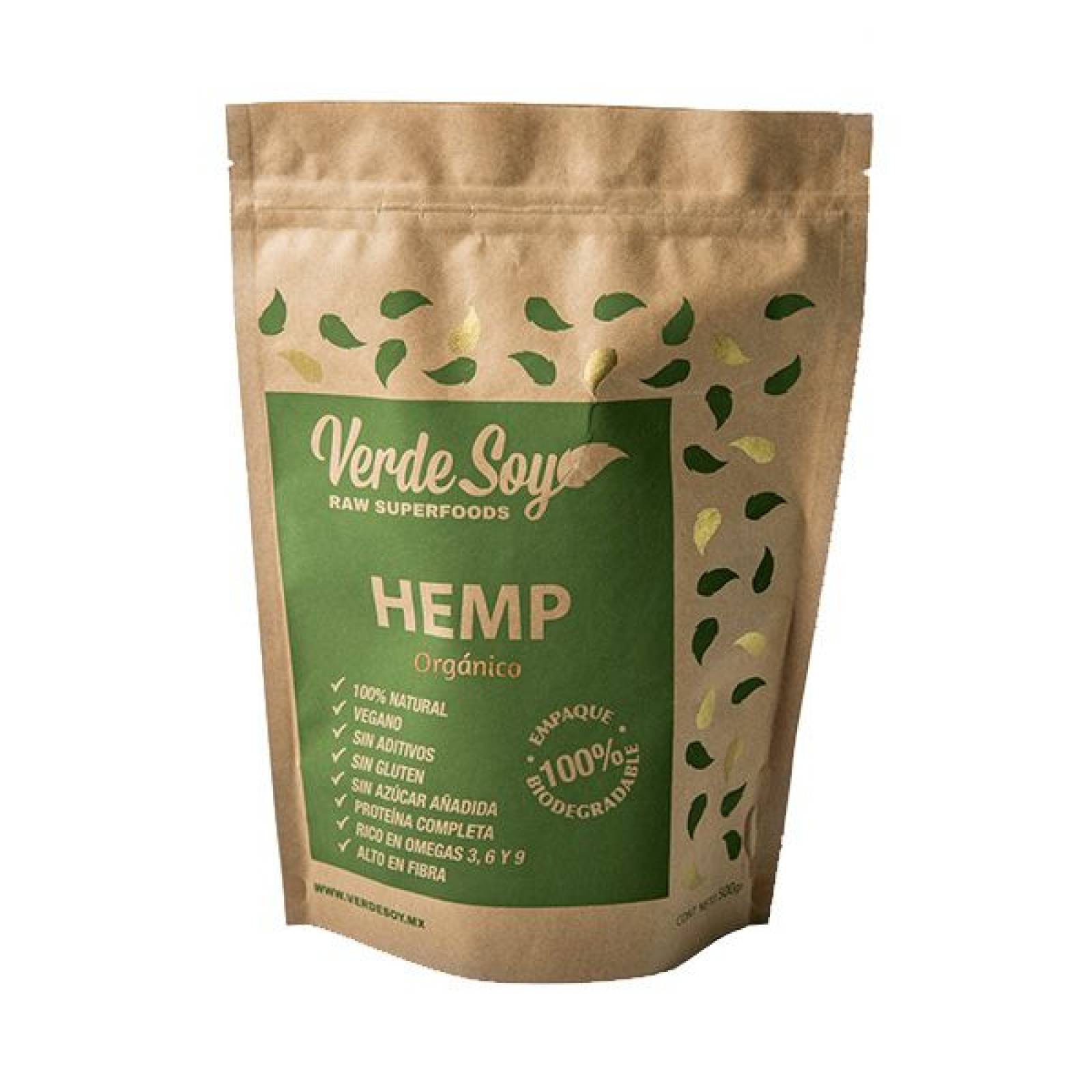 Proteina de Hemp orgánico 500gr