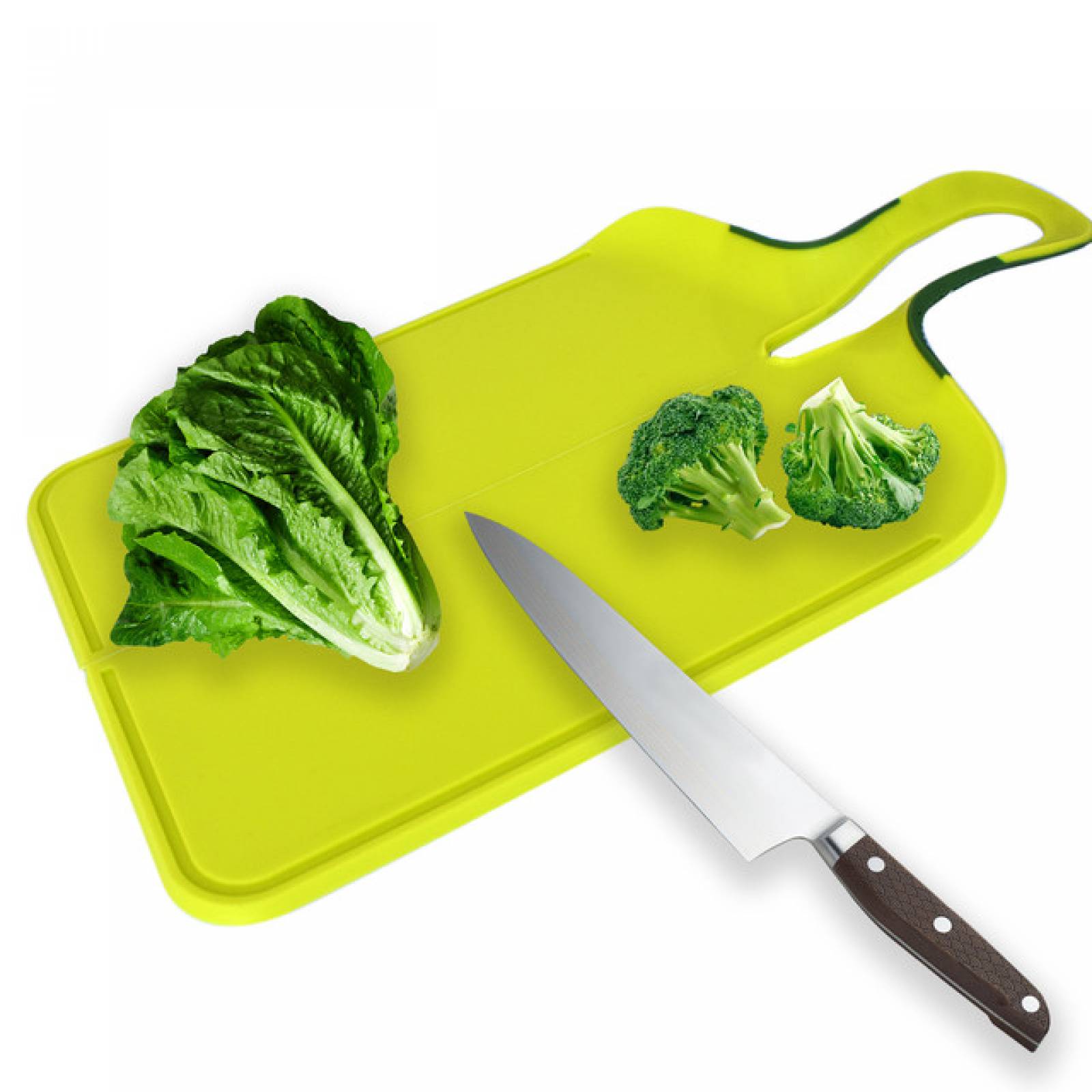 Top Choice 2415-2239 Tabla De Silicon Para Picar Alimentos Utensilios Cocina Color Verde