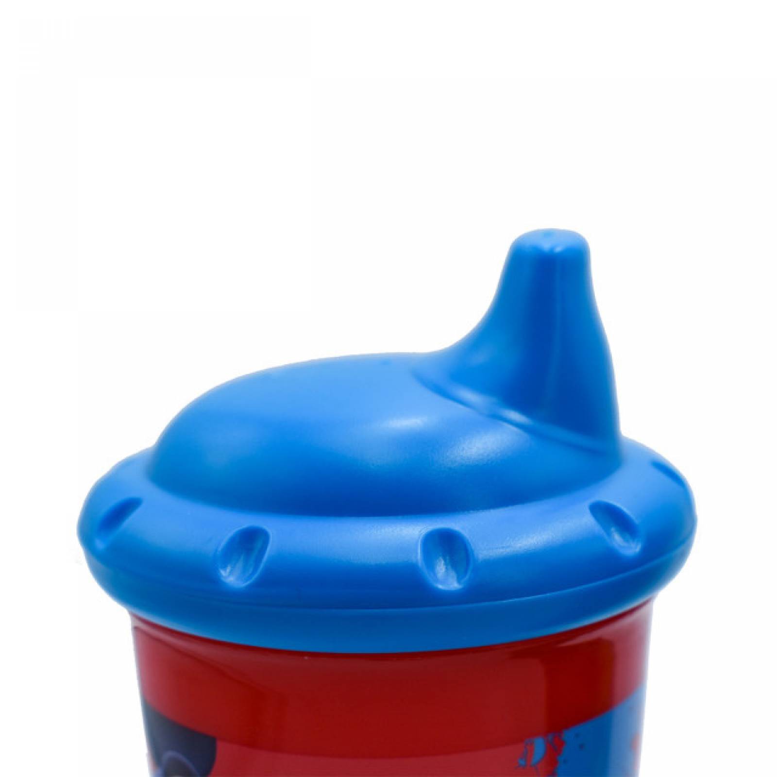 Fun Kids 1703-20 Disney Junior Juego de 2 Vasos Entrenadores Mickey Mouse Biberones con Chupon parra Bebes y Ninos, Azul y Amarillo