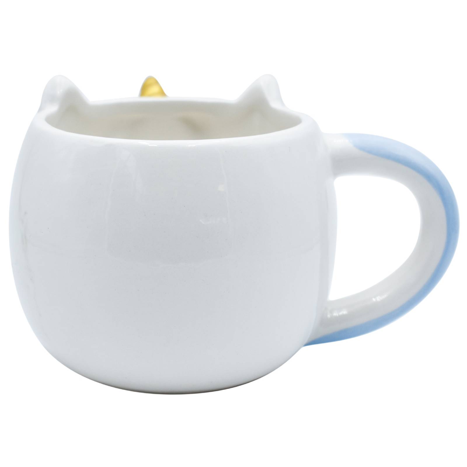 Top Choice 2415-3480 Taza Unicornio 3d Grande De Cerámica Para Café Colores 373ml