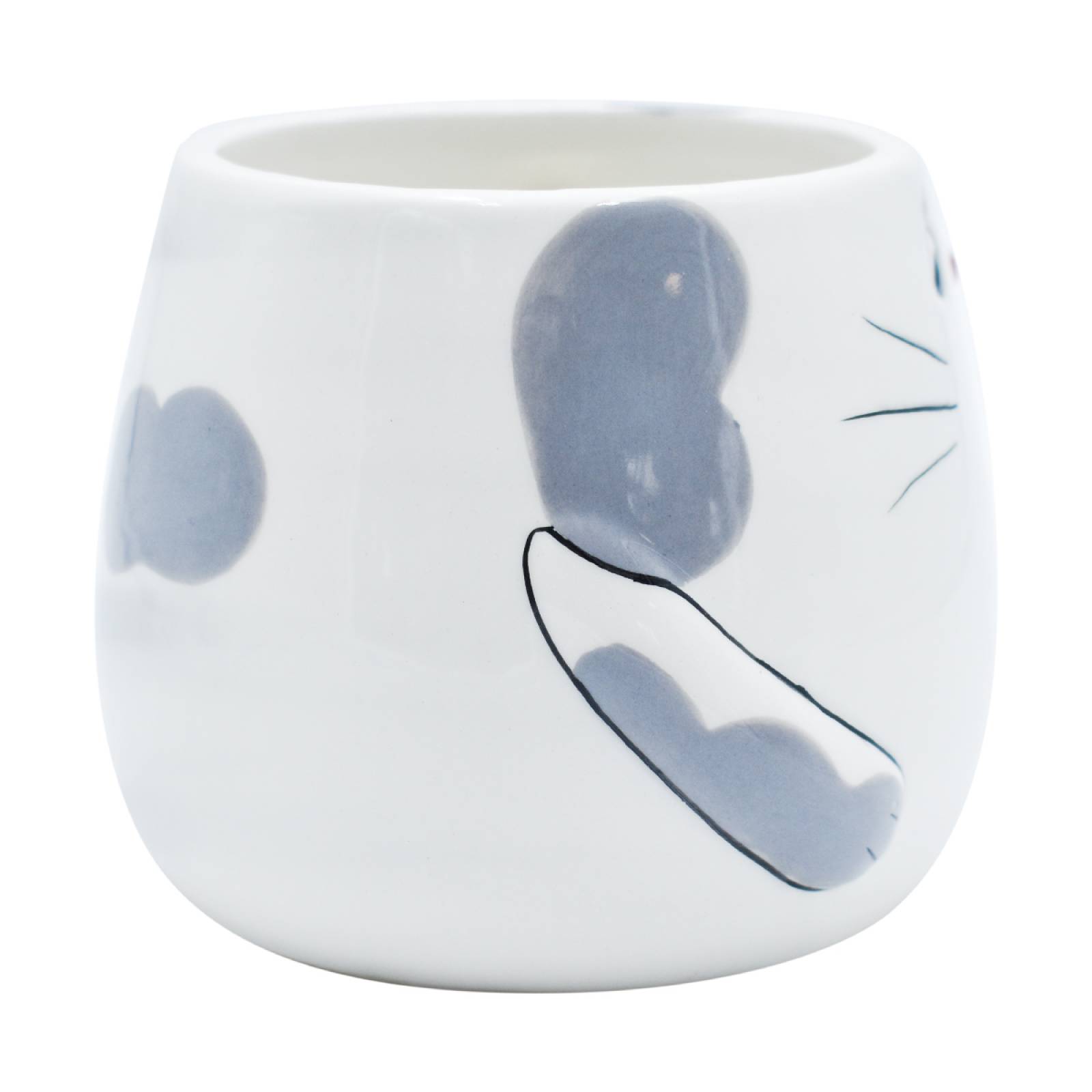 Top Choice 2415-3475 Taza Para Café 3d De Cerámica En Forma De Perros Y Gatos (Gatito)