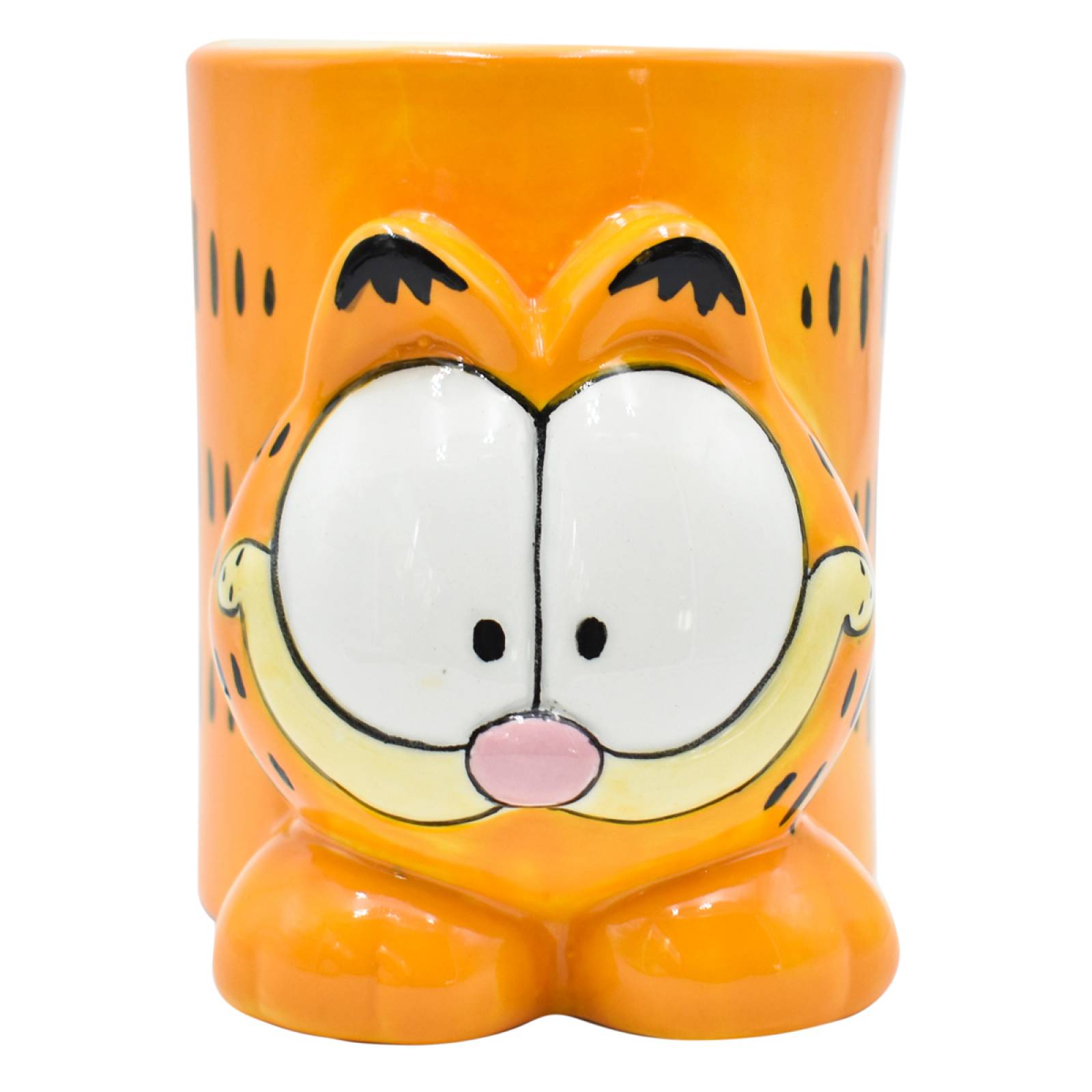 Top Choice 2415-3537 Taza Cafe De Ceramica 3d Garfield 11oz Gato Pintada A Mano