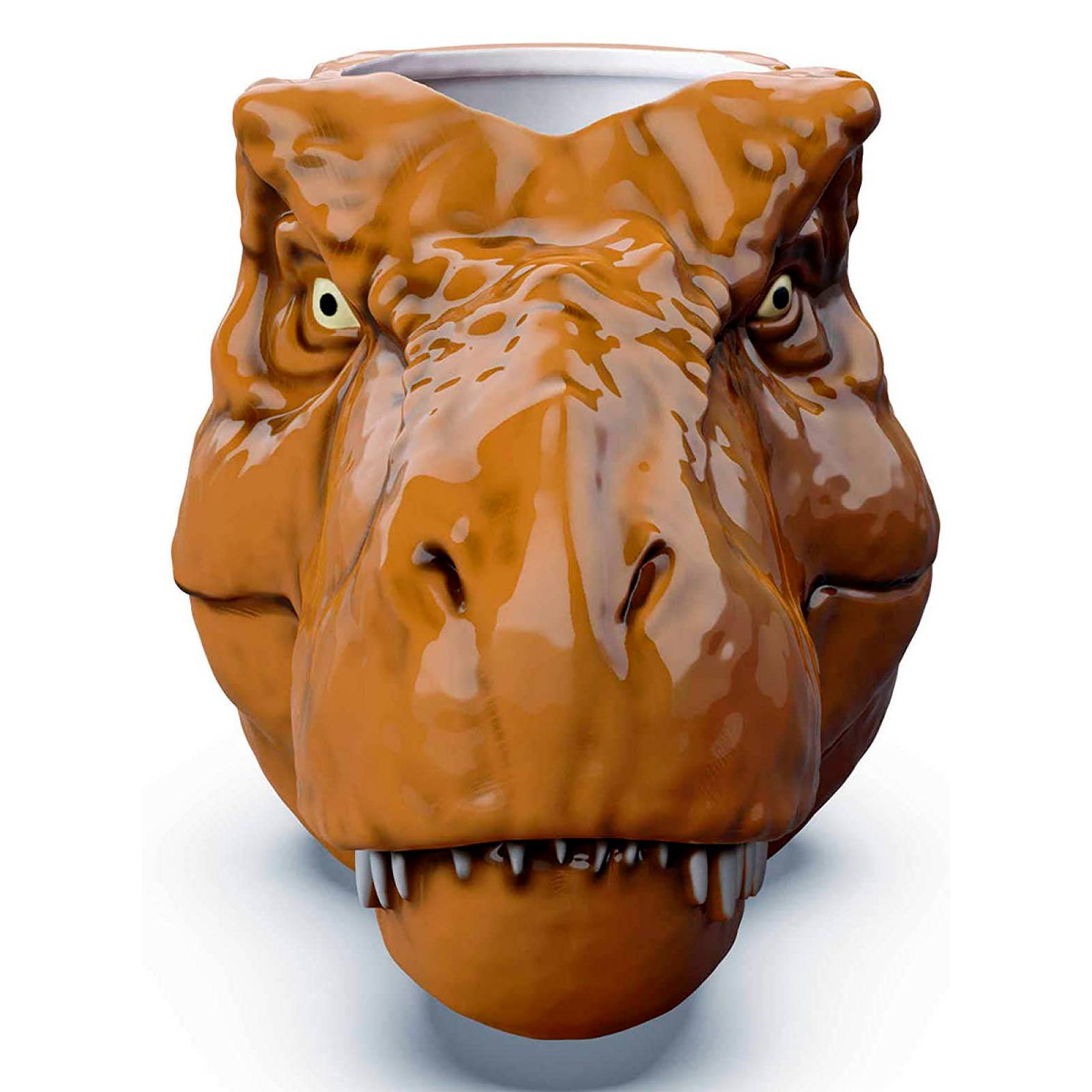 Zak Desings 1555-3188 Taza Cafe Ceramica 3d Jurassic World Dinosaurio T-rex 292 ml