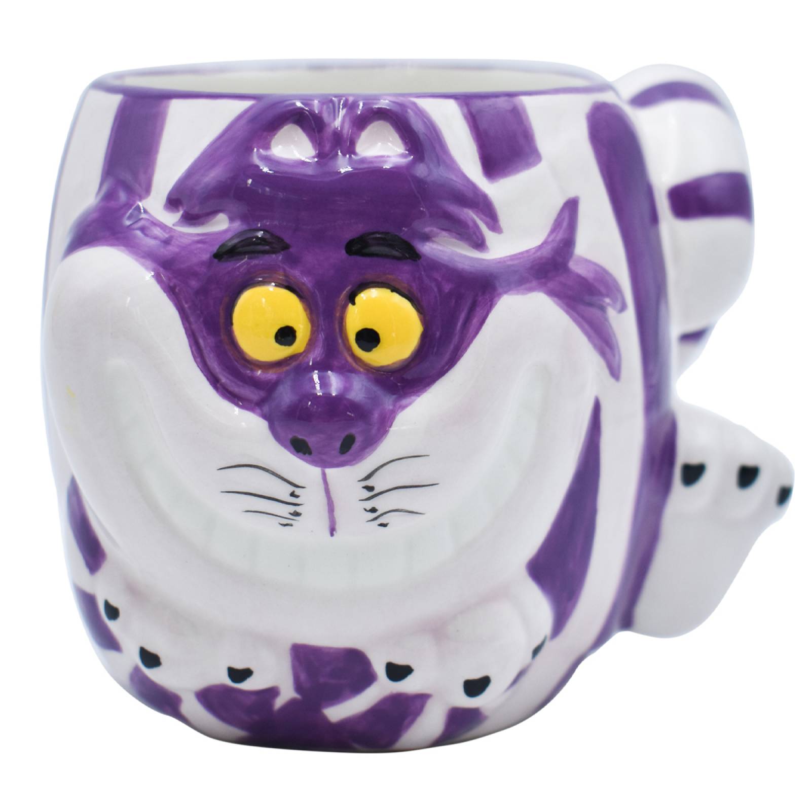 Fun Kids 2415-3554 Taza Disney Gato Sonriente Cheshire 3d Cerámica Alicia Pais Maravillas