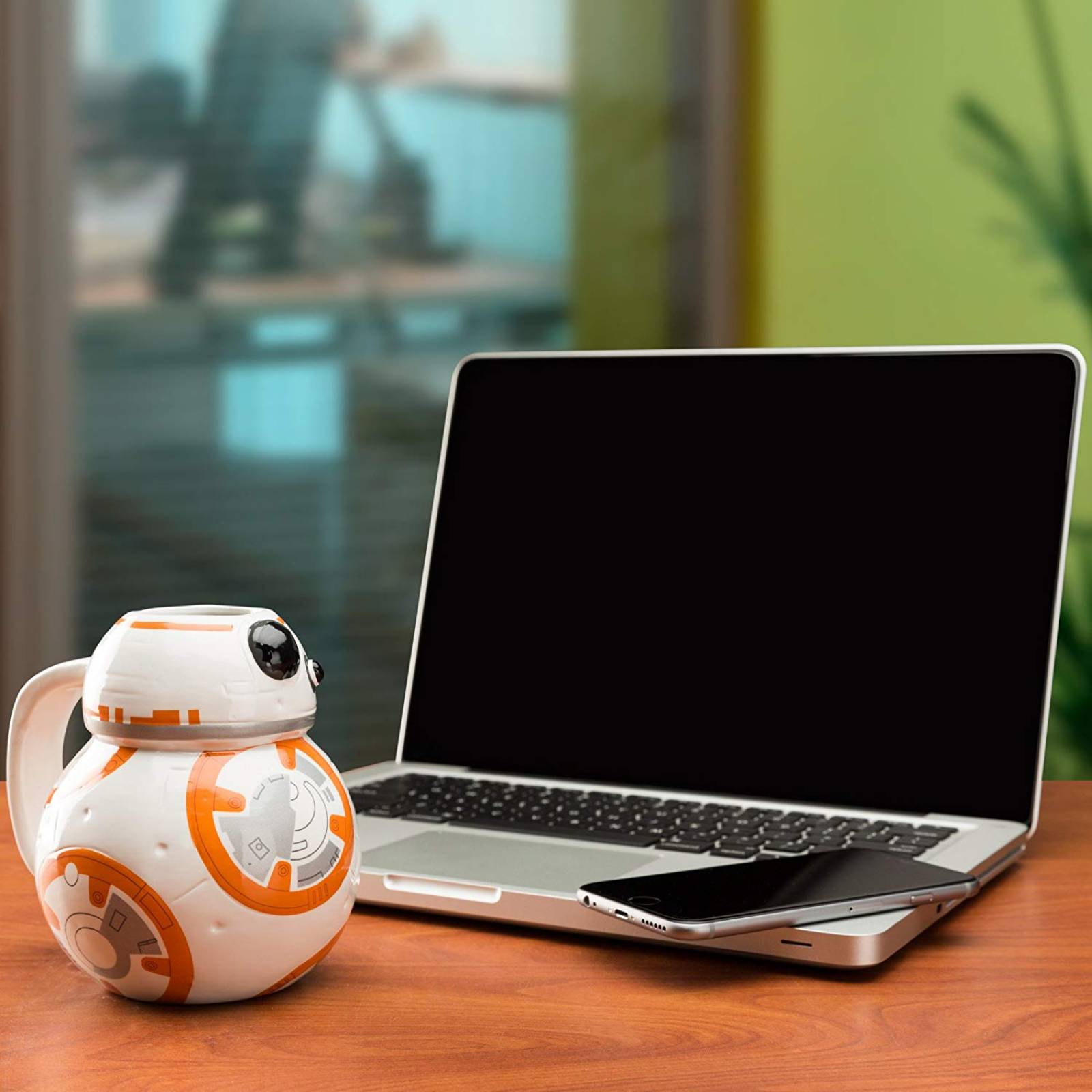Zak 1555-3039 Tazas Star Wars Bb8 Taza Cafe Tarro Ceramica Pintado A Mano
