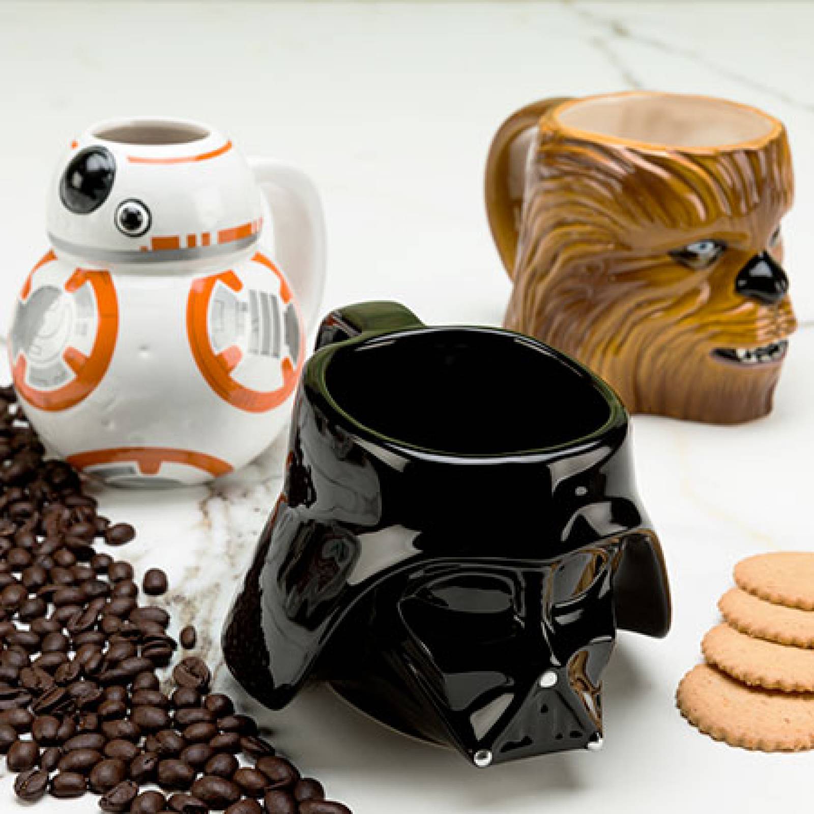 Zak 1555-3039 Tazas Star Wars Bb8 Taza Cafe Tarro Ceramica Pintado A Mano