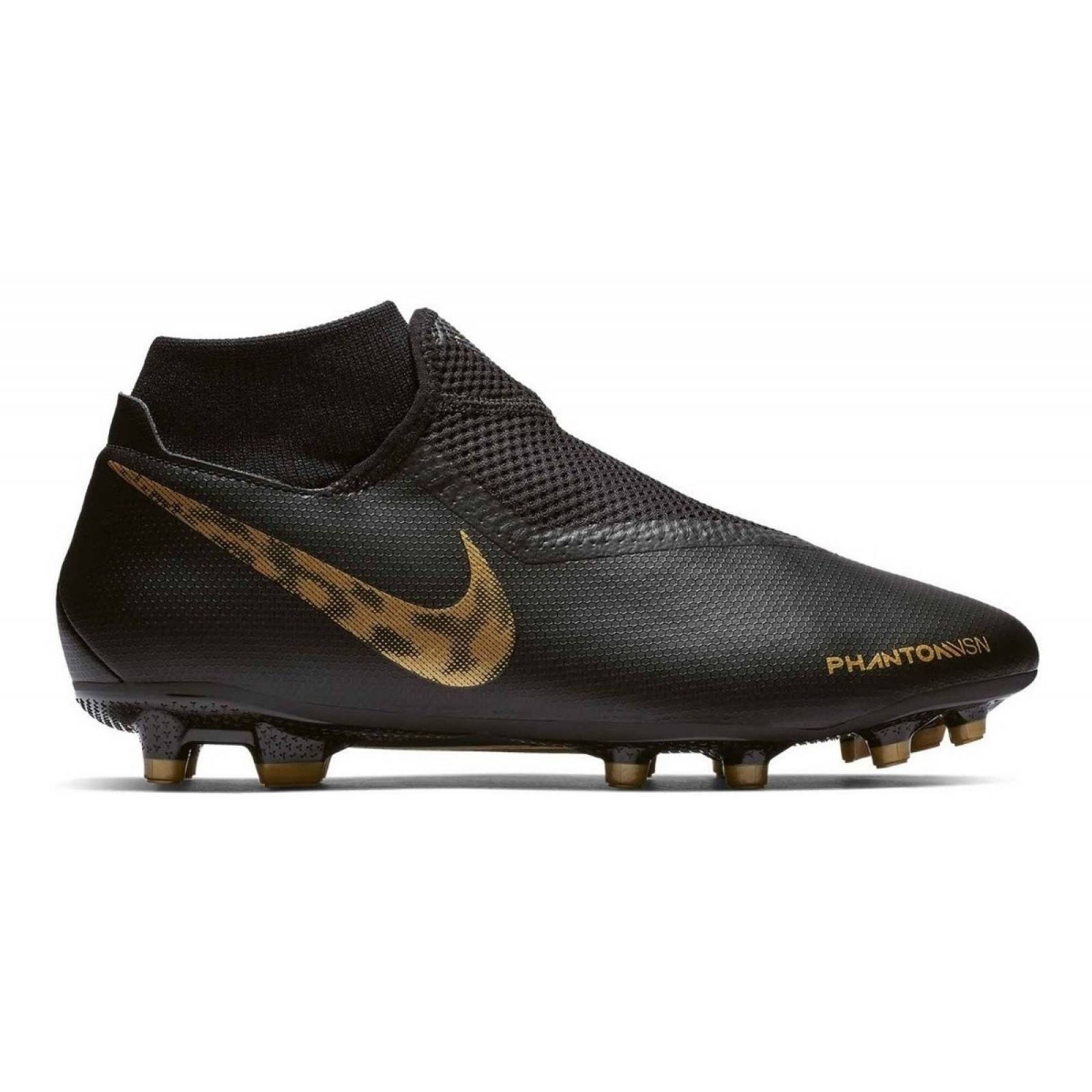 Tachones nike phantom vsn academy df fg/mg negro